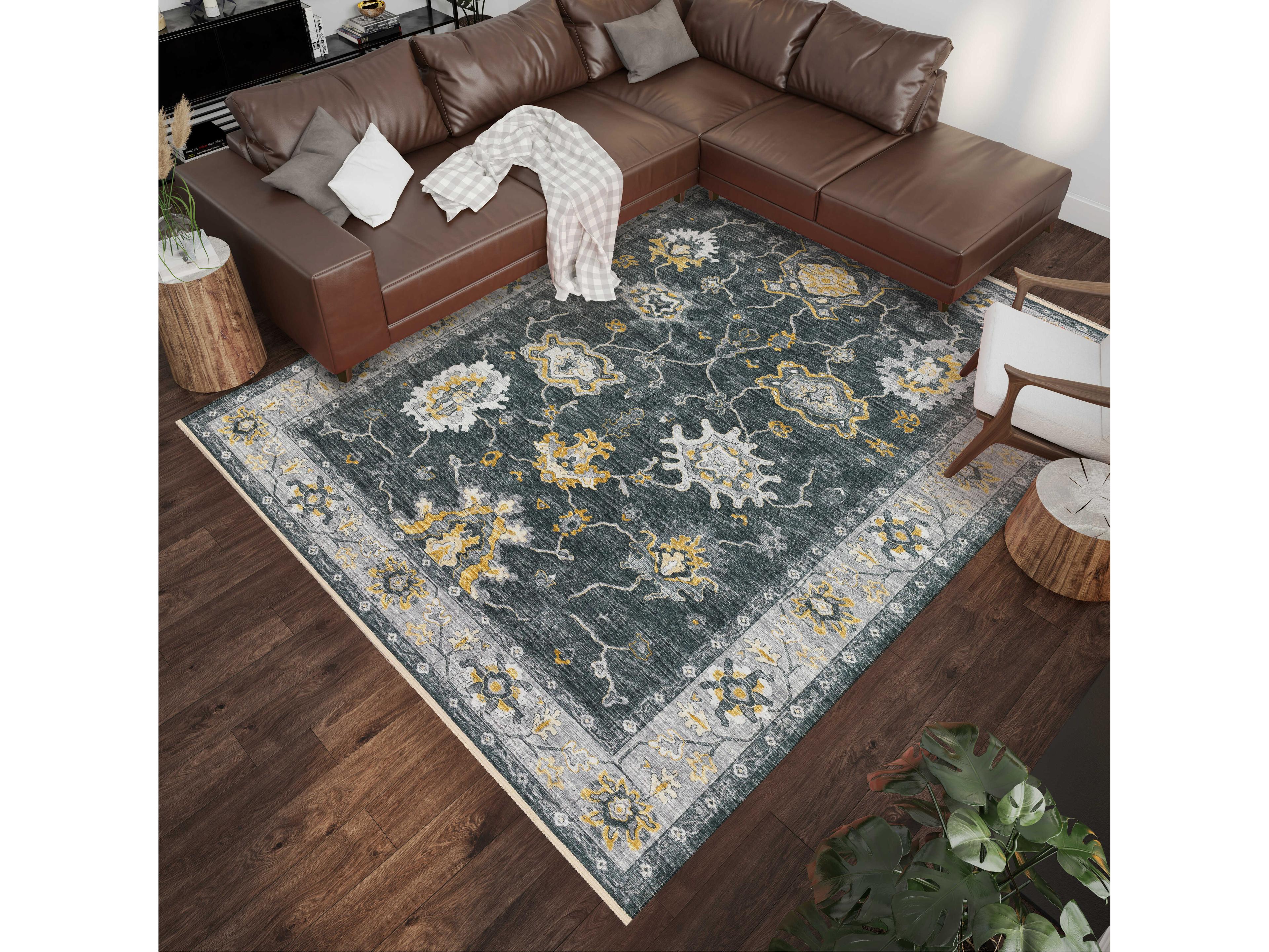 Dalyn Marbella Bordered Area Rug