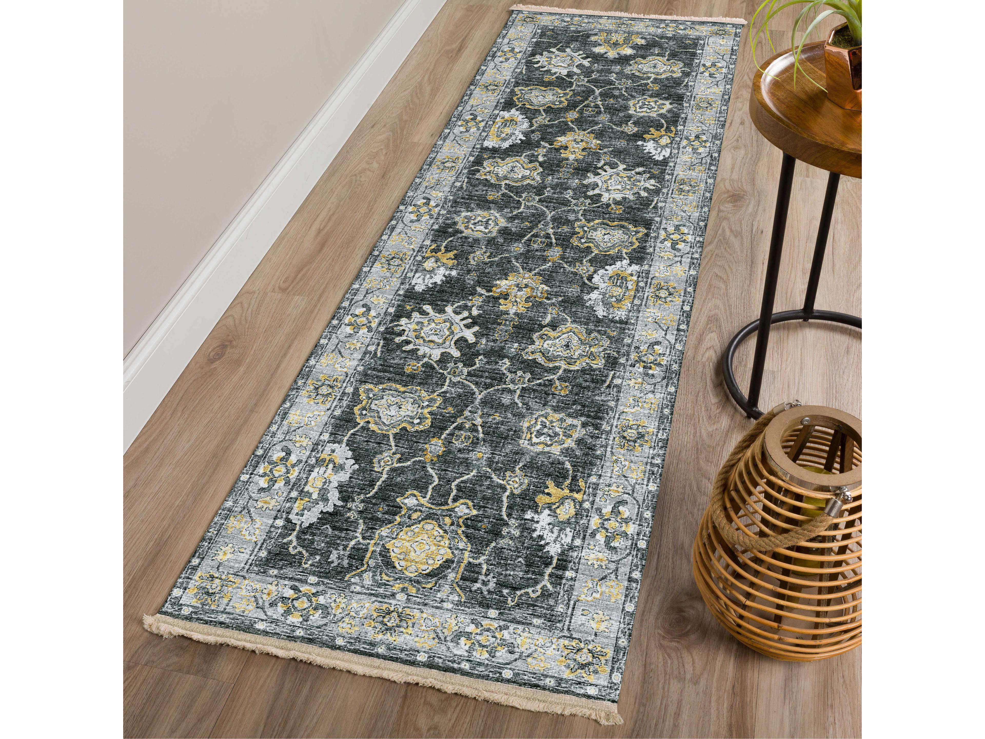 Dalyn Marbella Bordered Runner Area Rug