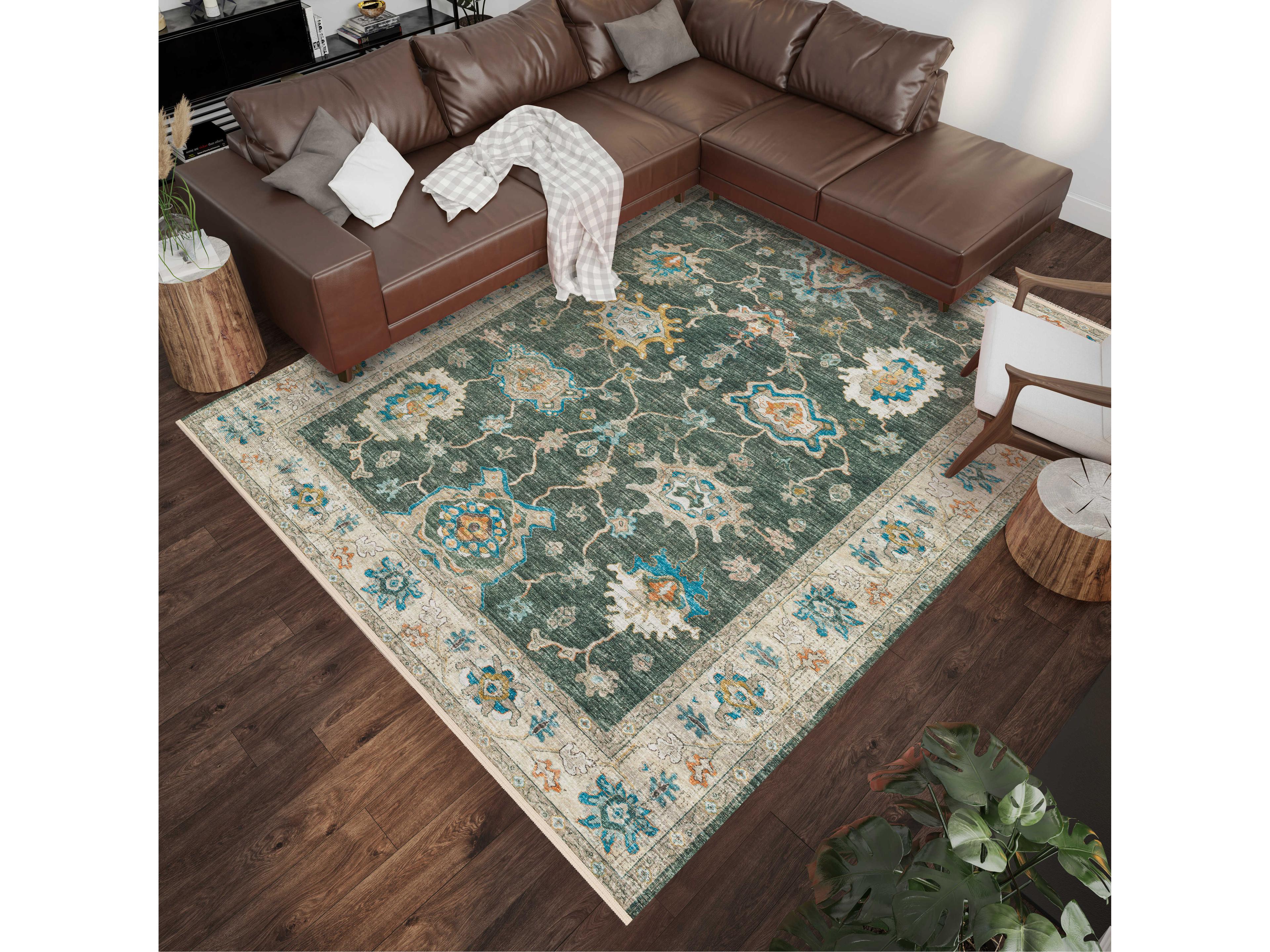 Dalyn Marbella Bordered Area Rug