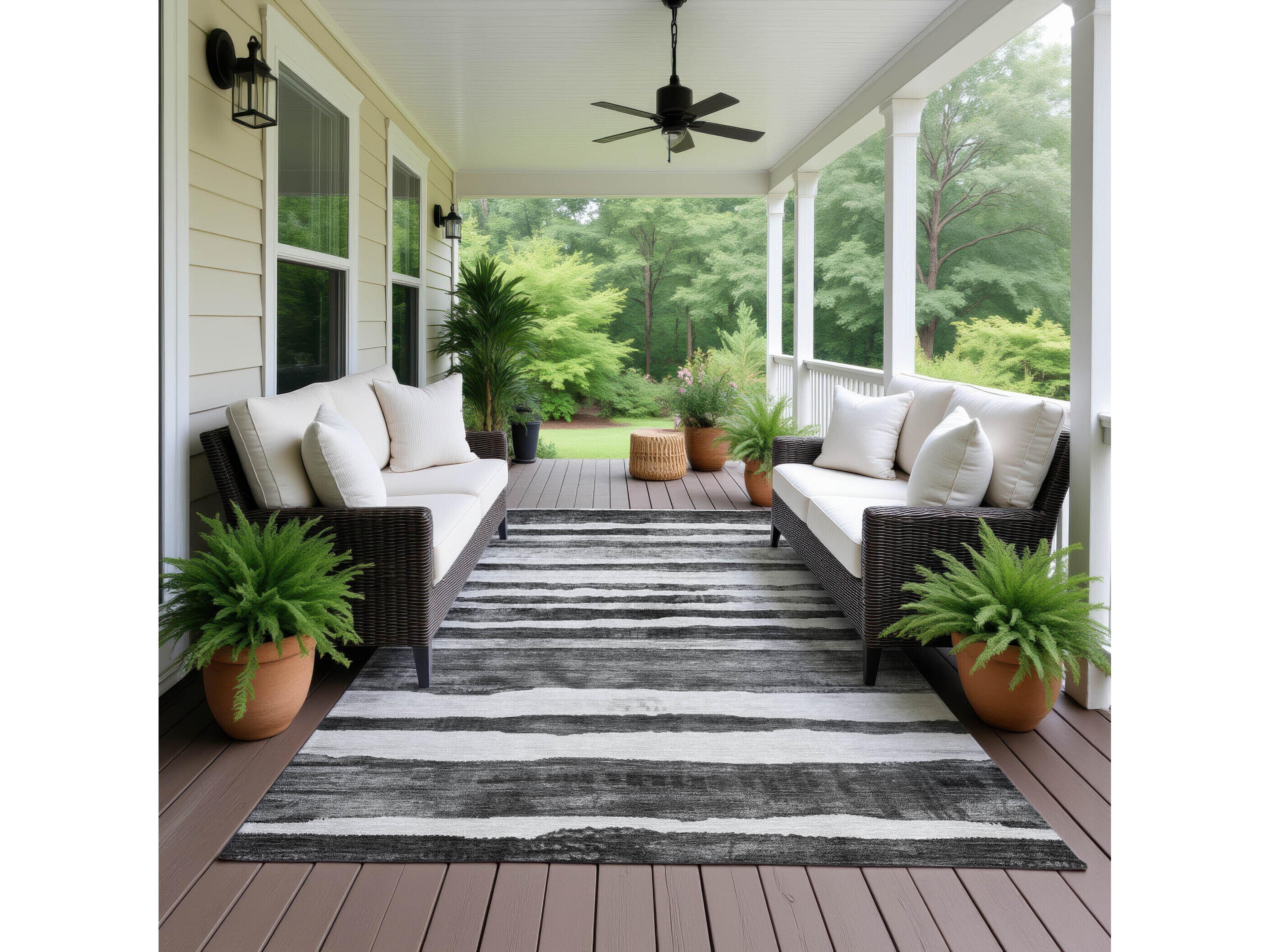 Dalyn Neo Striped Area Rug