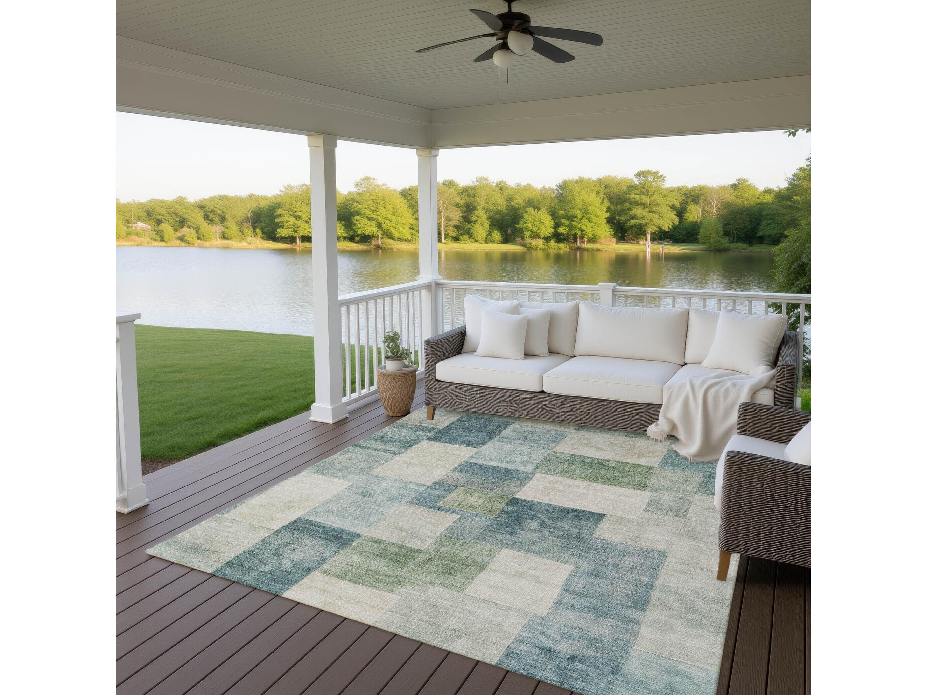 Dalyn Pacifica Abstract Area Rug