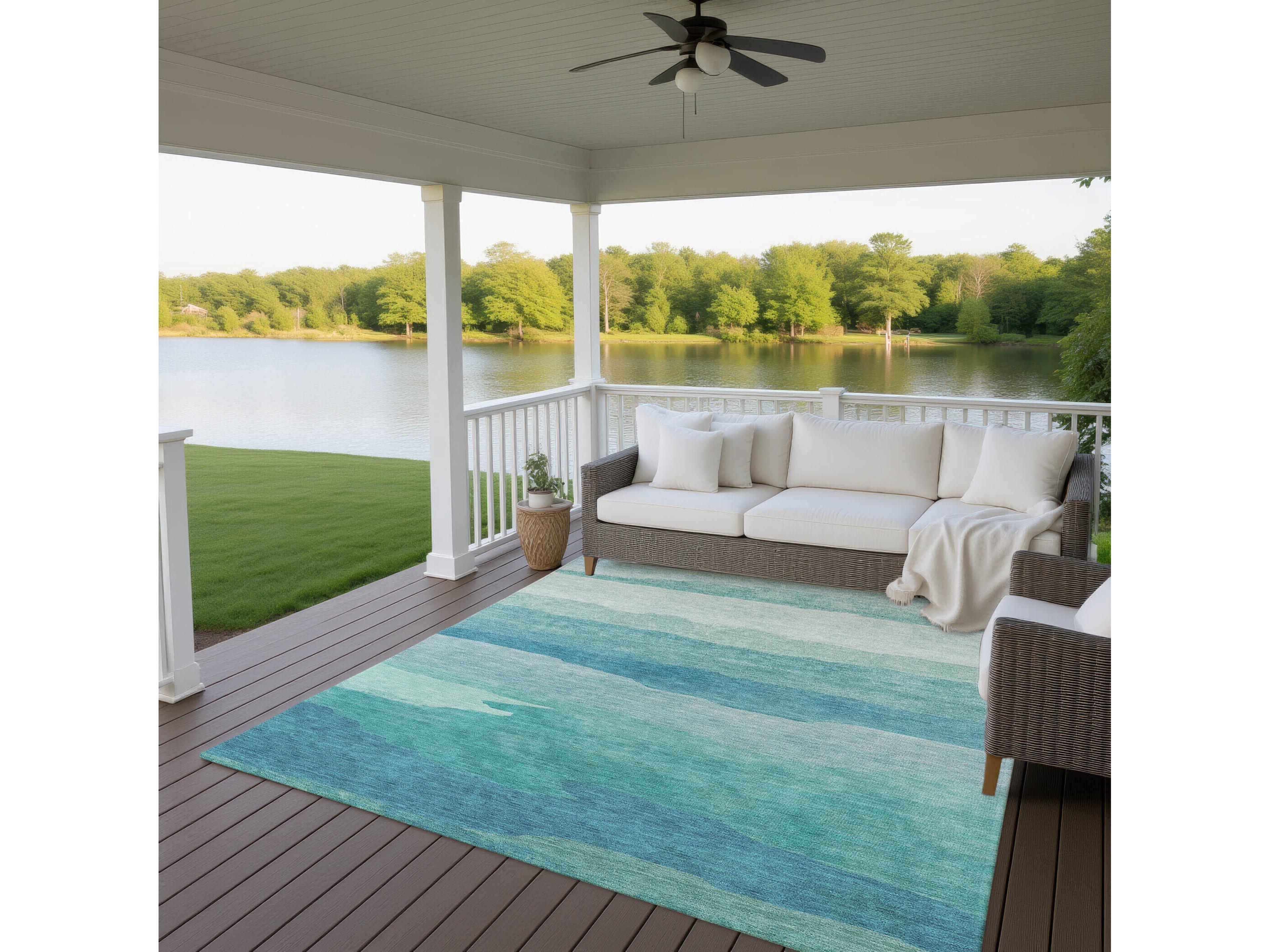 Dalyn Pacifica Abstract Area Rug