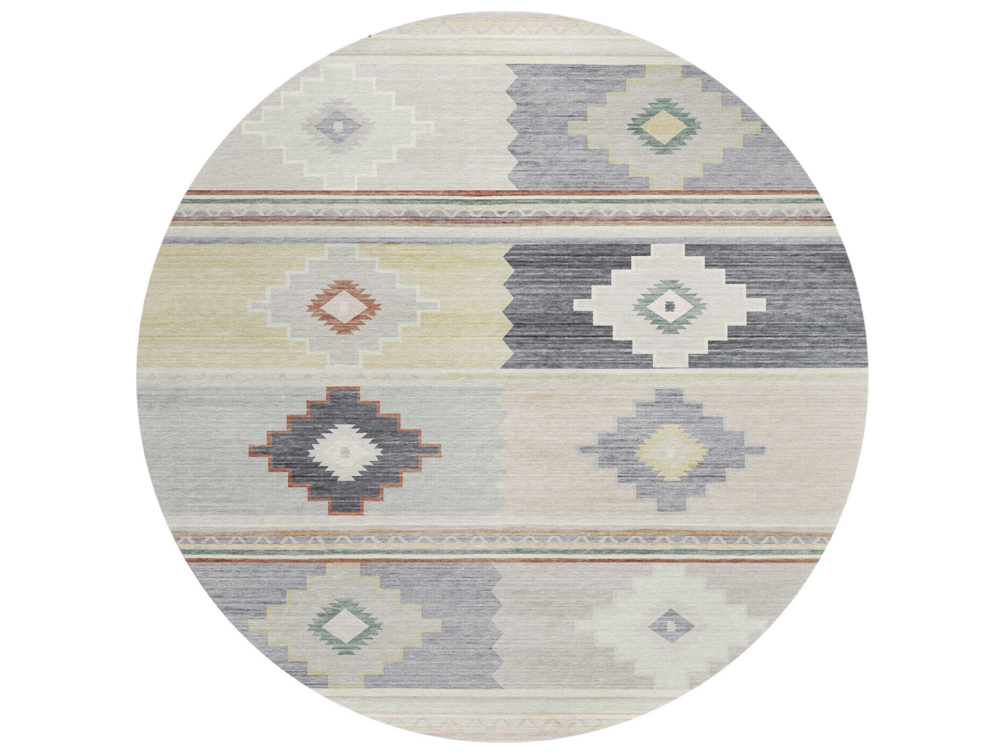 Phoenix Bordered Area Rug
