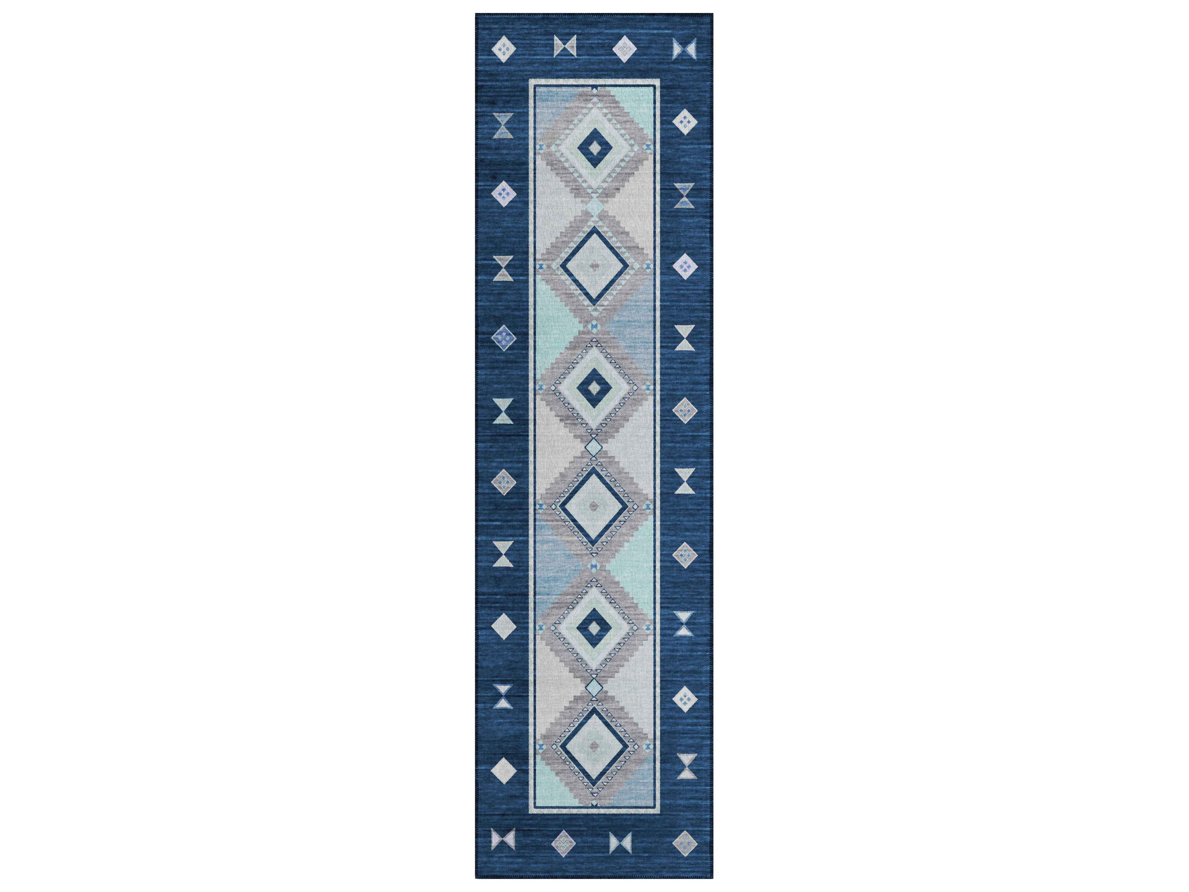 Phoenix Bordered Runner Area Rug