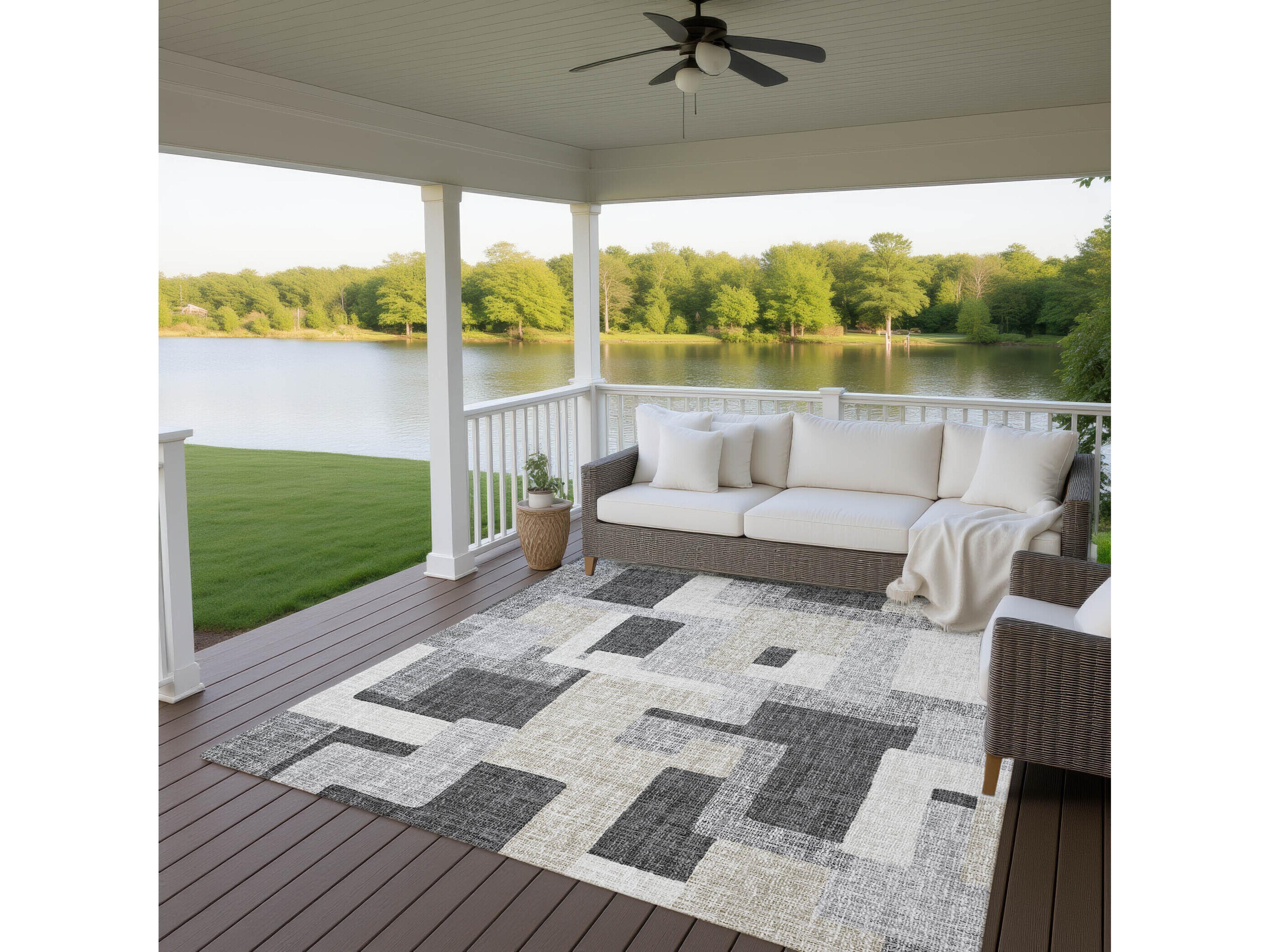 Dalyn Portico Abstract Area Rug
