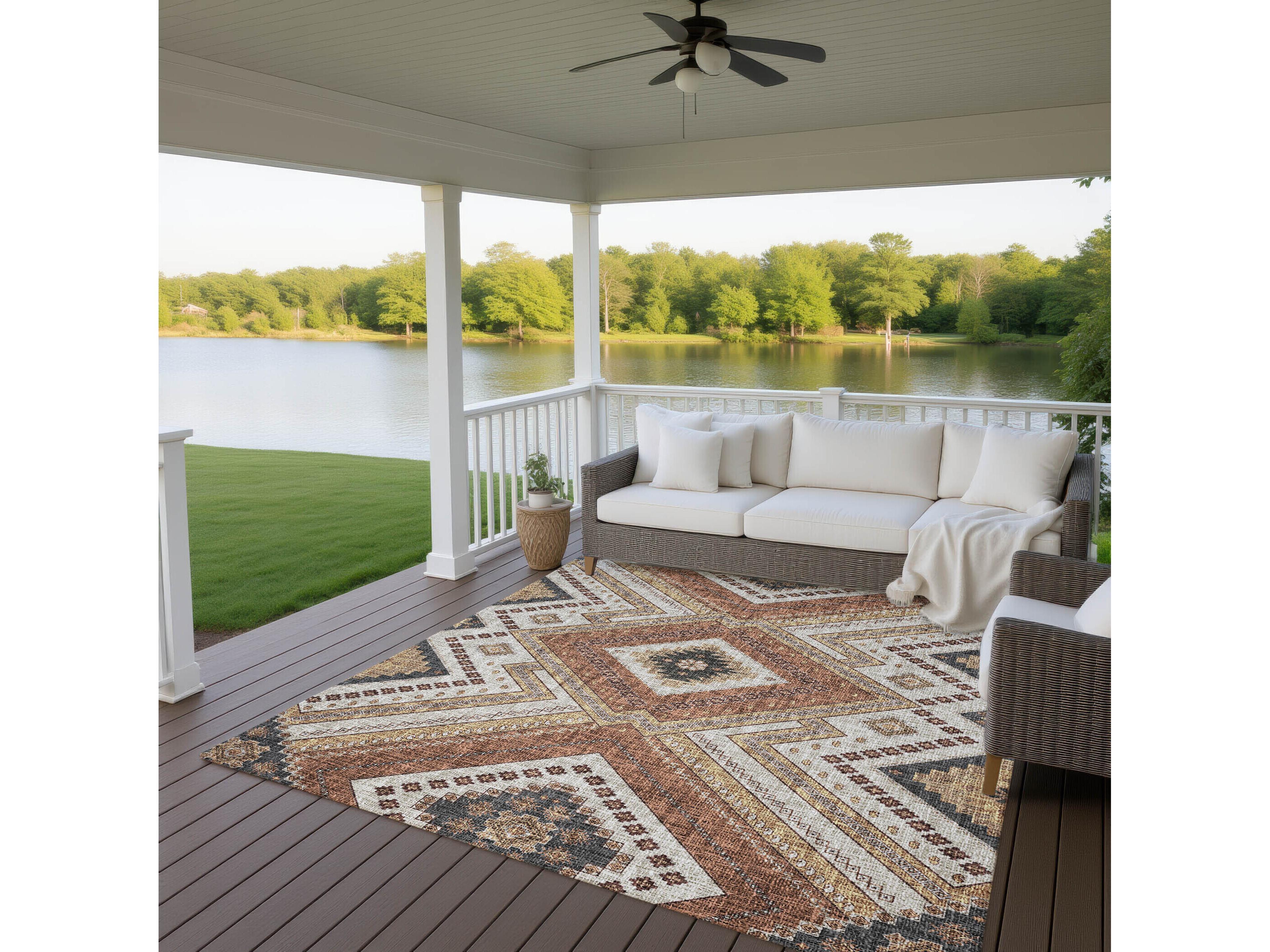 Dalyn Portico Geometric Area Rug
