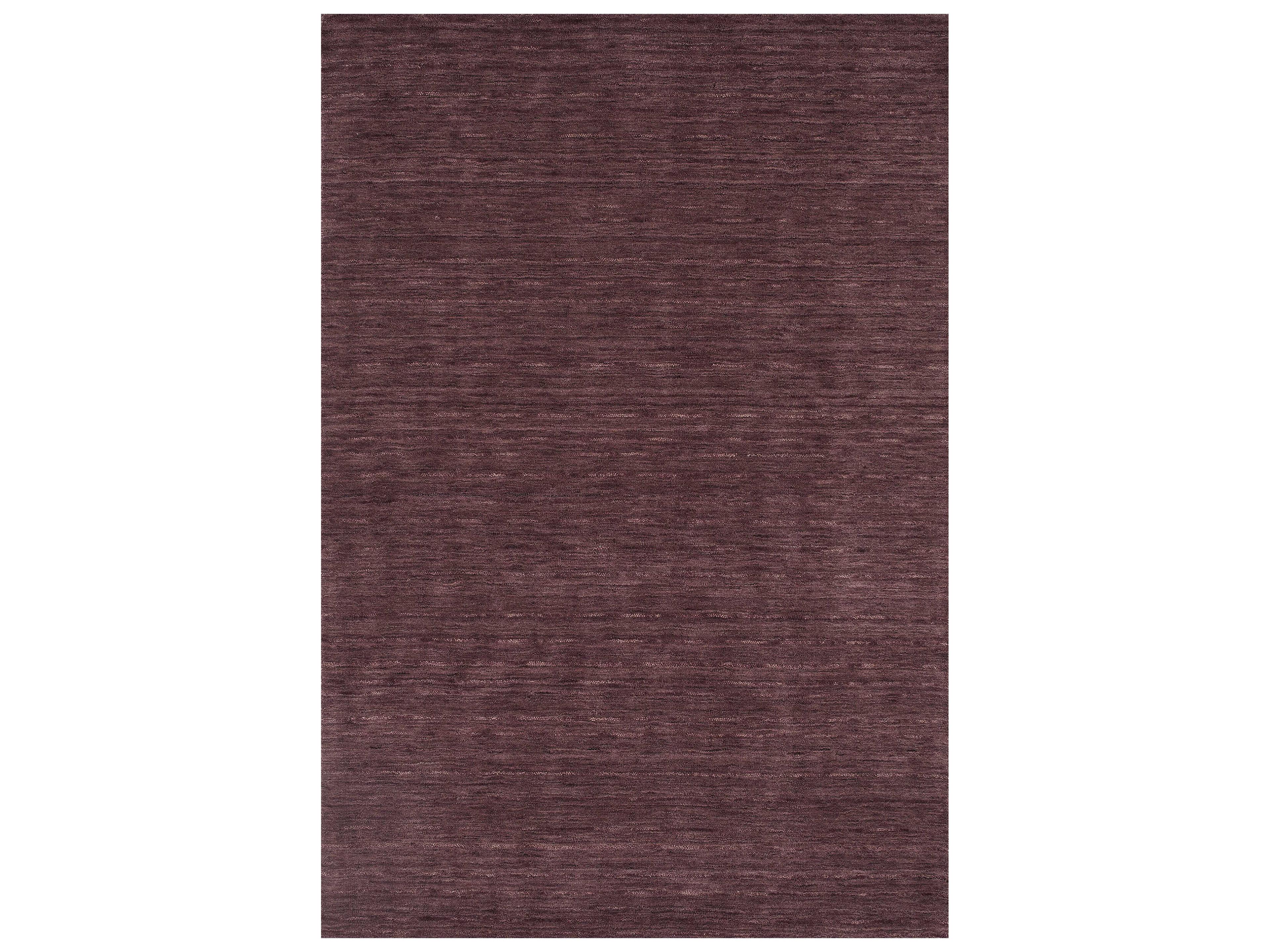 Rafia RF100 Plum Wool Area Rug