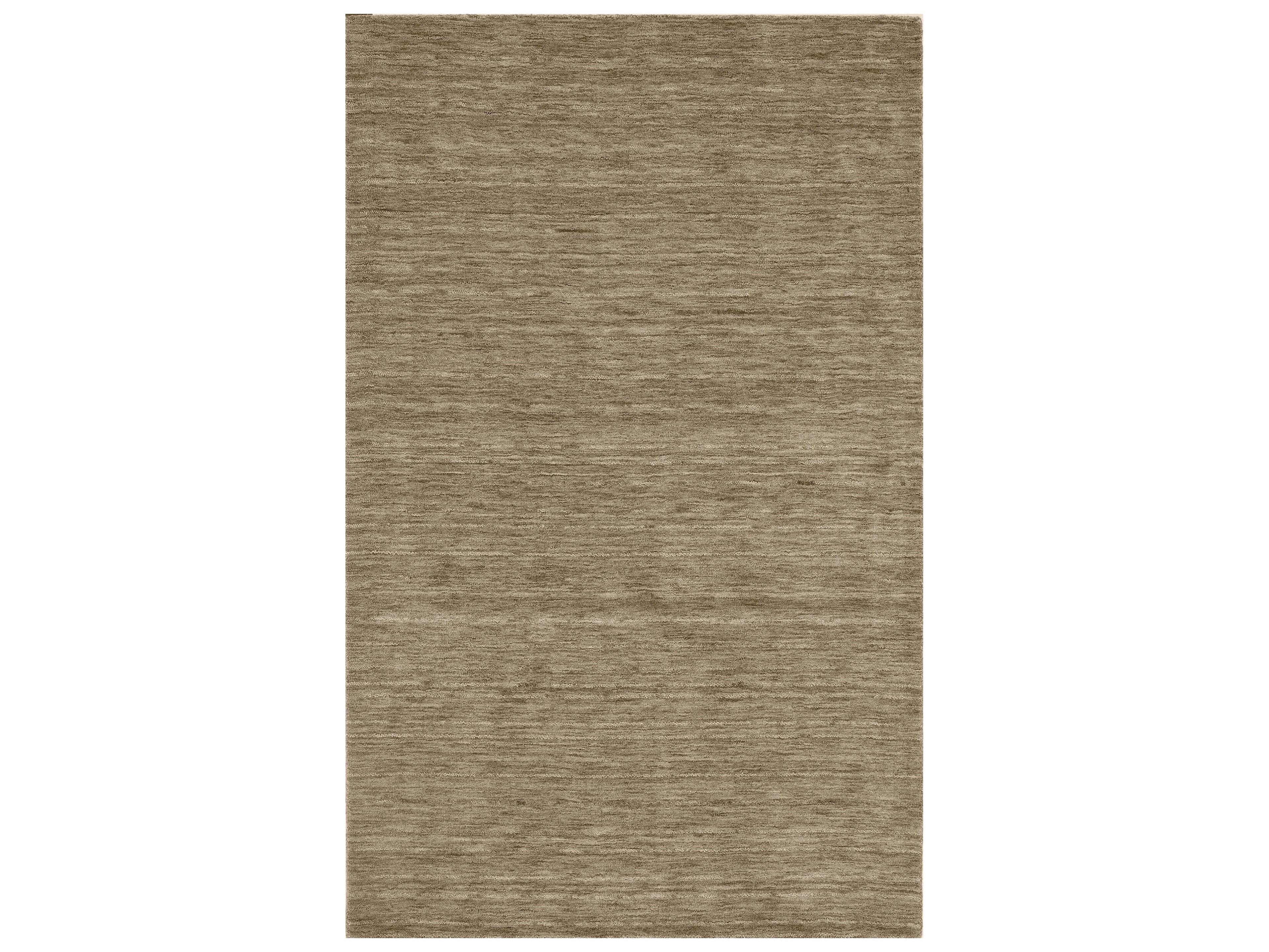 Rafia Area Rug Taupe Hand Loomed Wool
