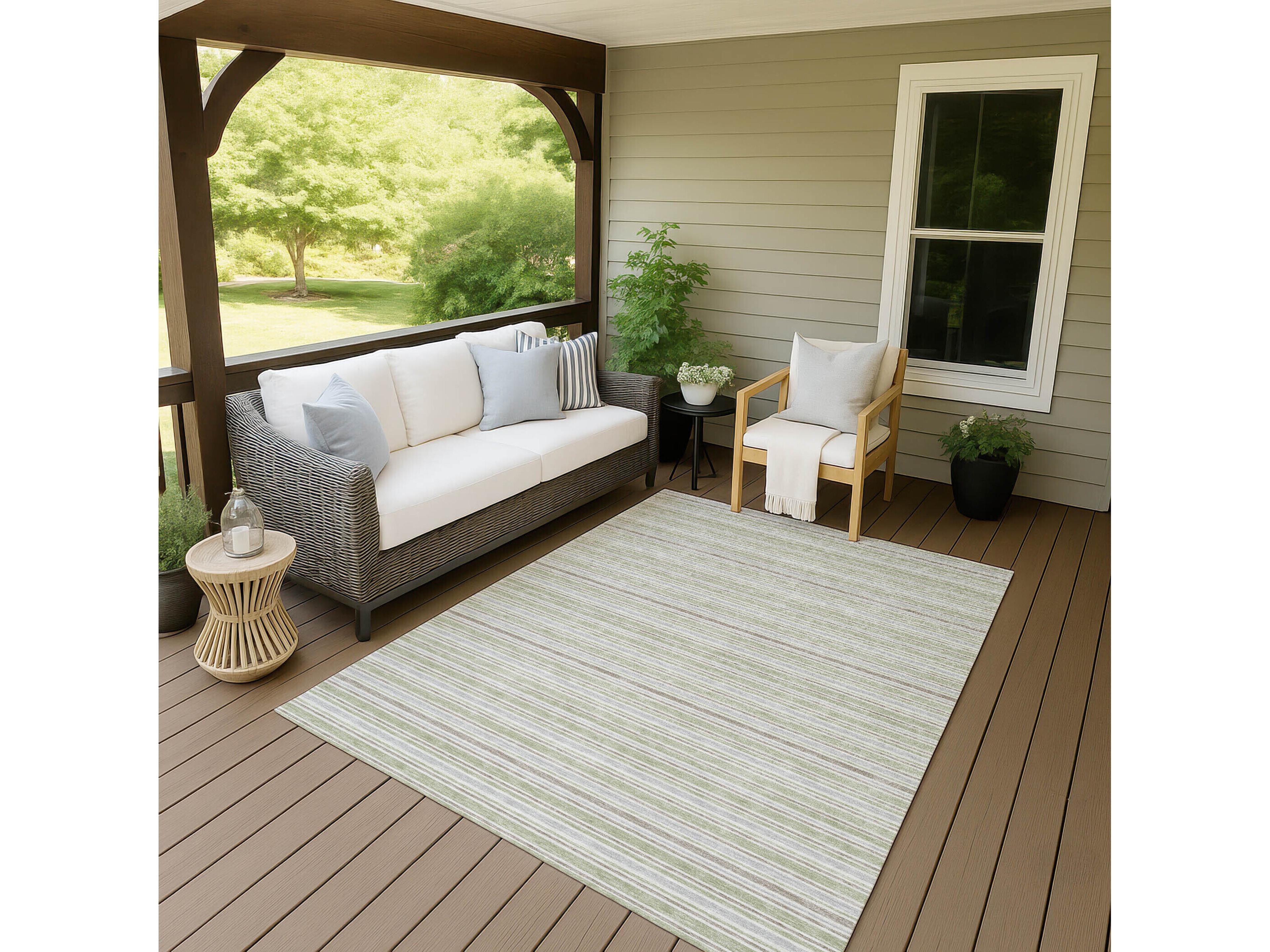 Dalyn Soft Essentials Striped Runner Area Rug