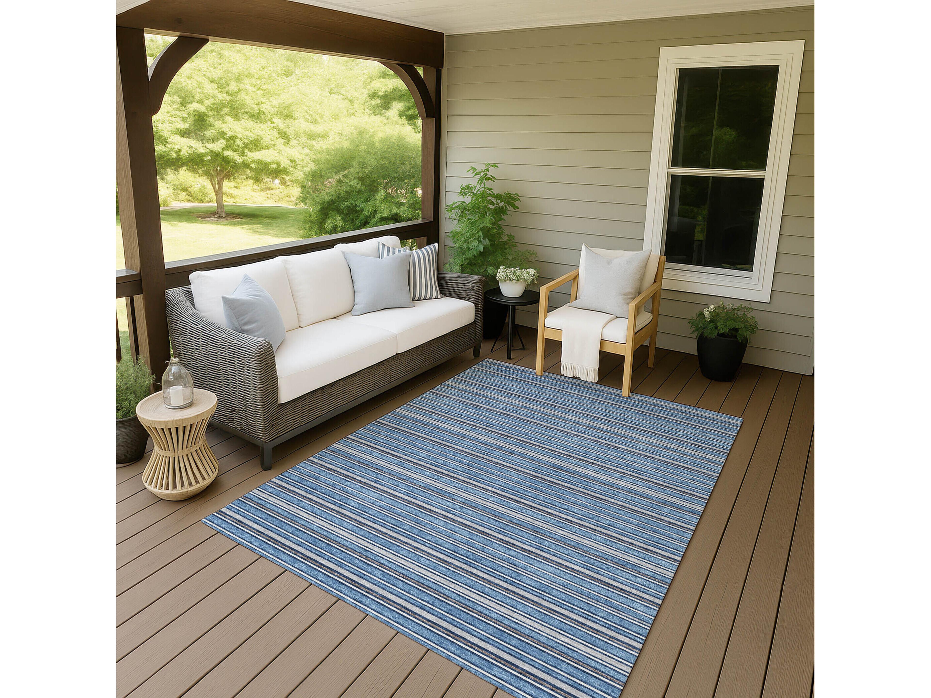 Dalyn Soft Essentials Striped Runner Area Rug