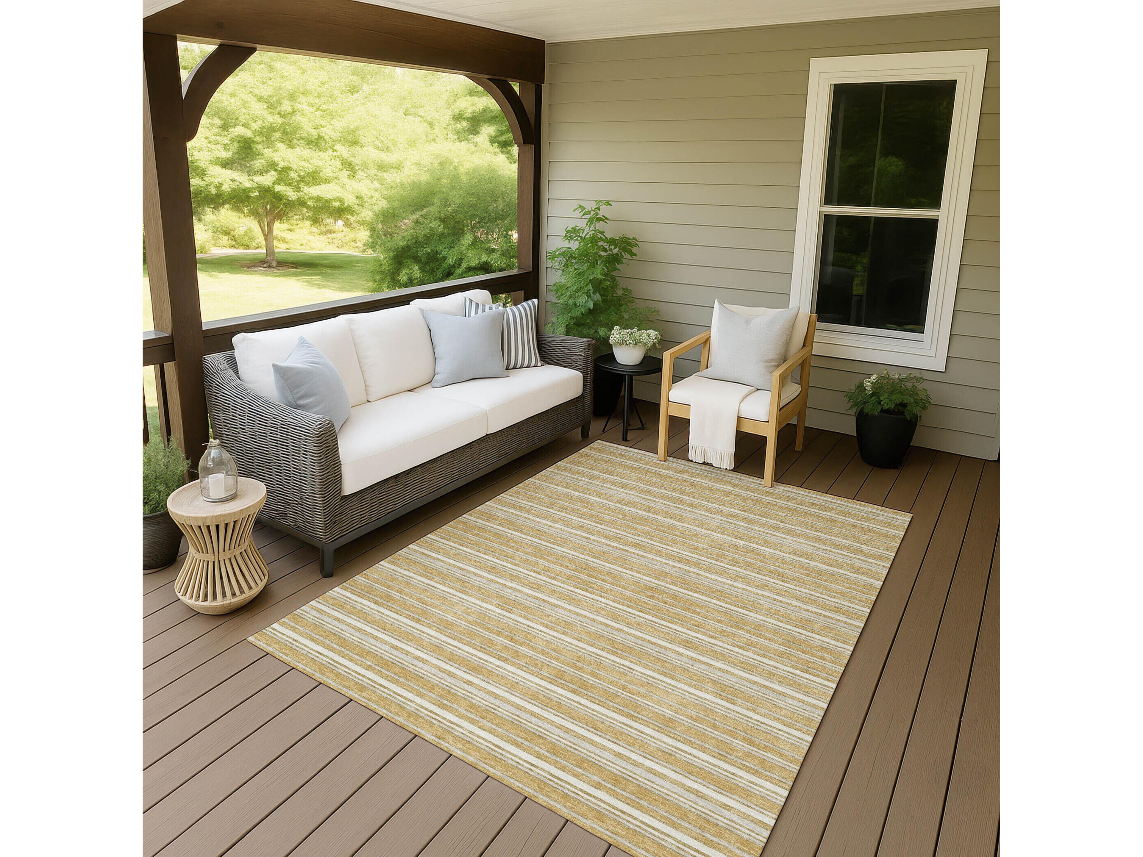 Dalyn Soft Essentials Striped Runner Area Rug