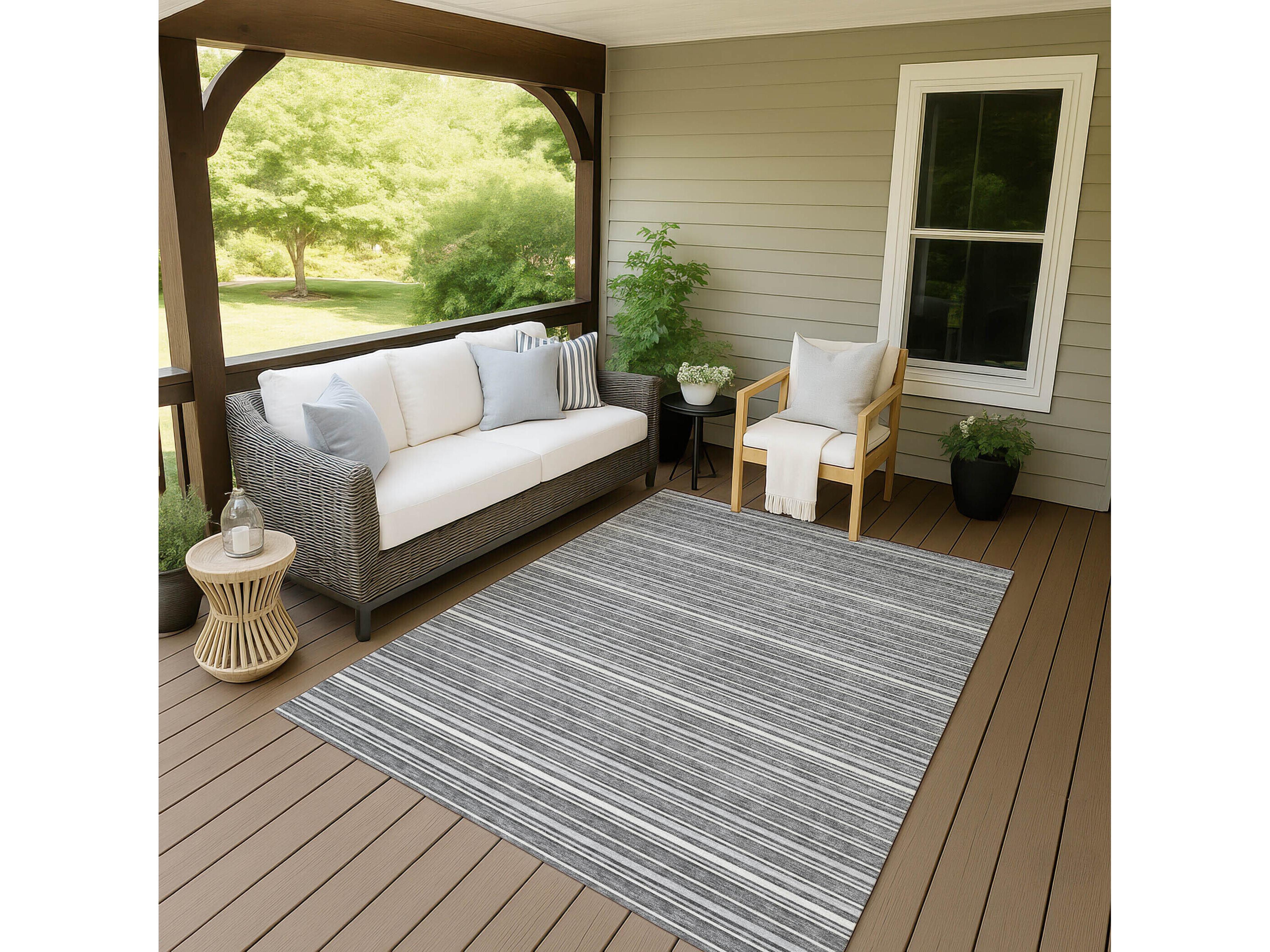 Dalyn Soft Essentials Striped Runner Area Rug