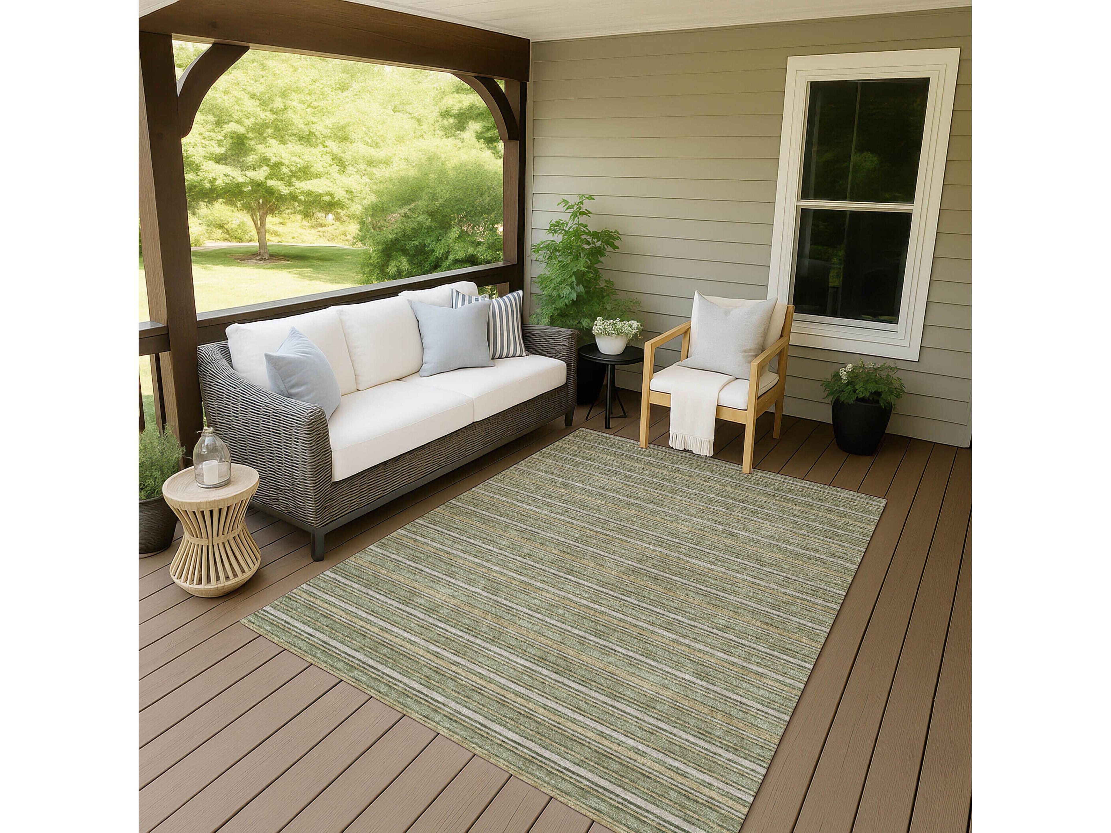 Dalyn Soft Essentials Striped Runner Area Rug