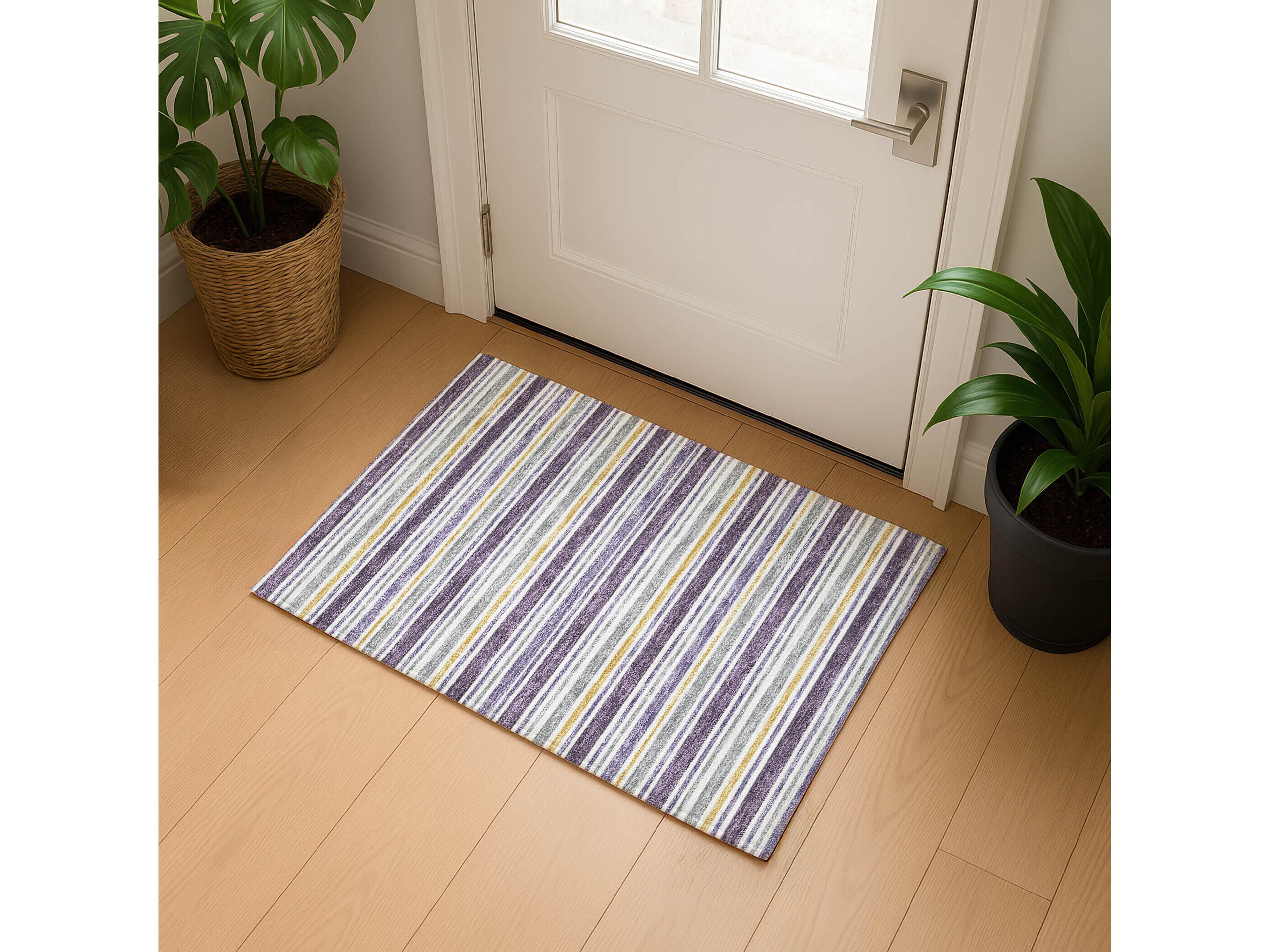 Dalyn Soft Essentials Striped Runner Area Rug