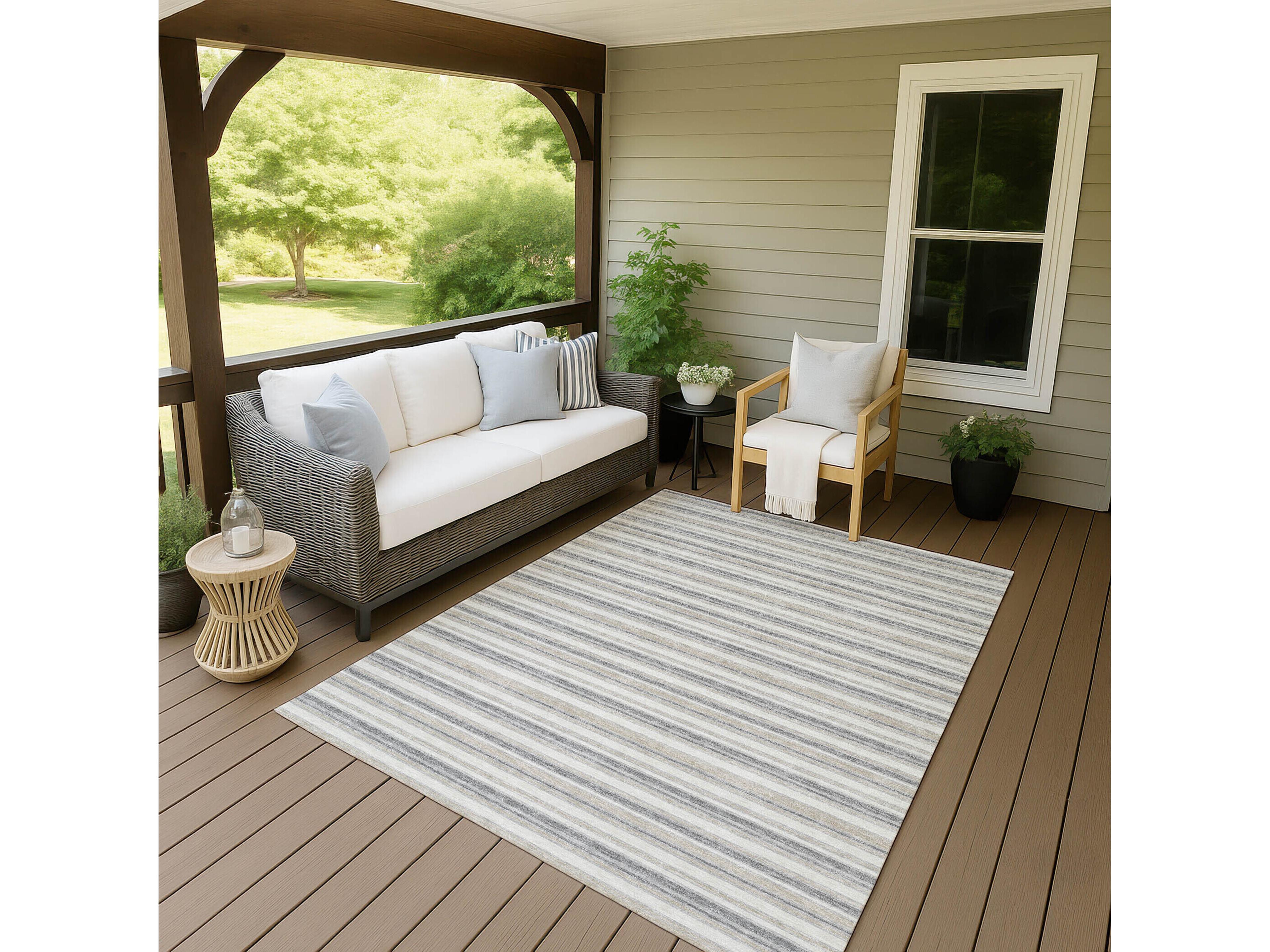 Dalyn Soft Essentials Striped Runner Area Rug