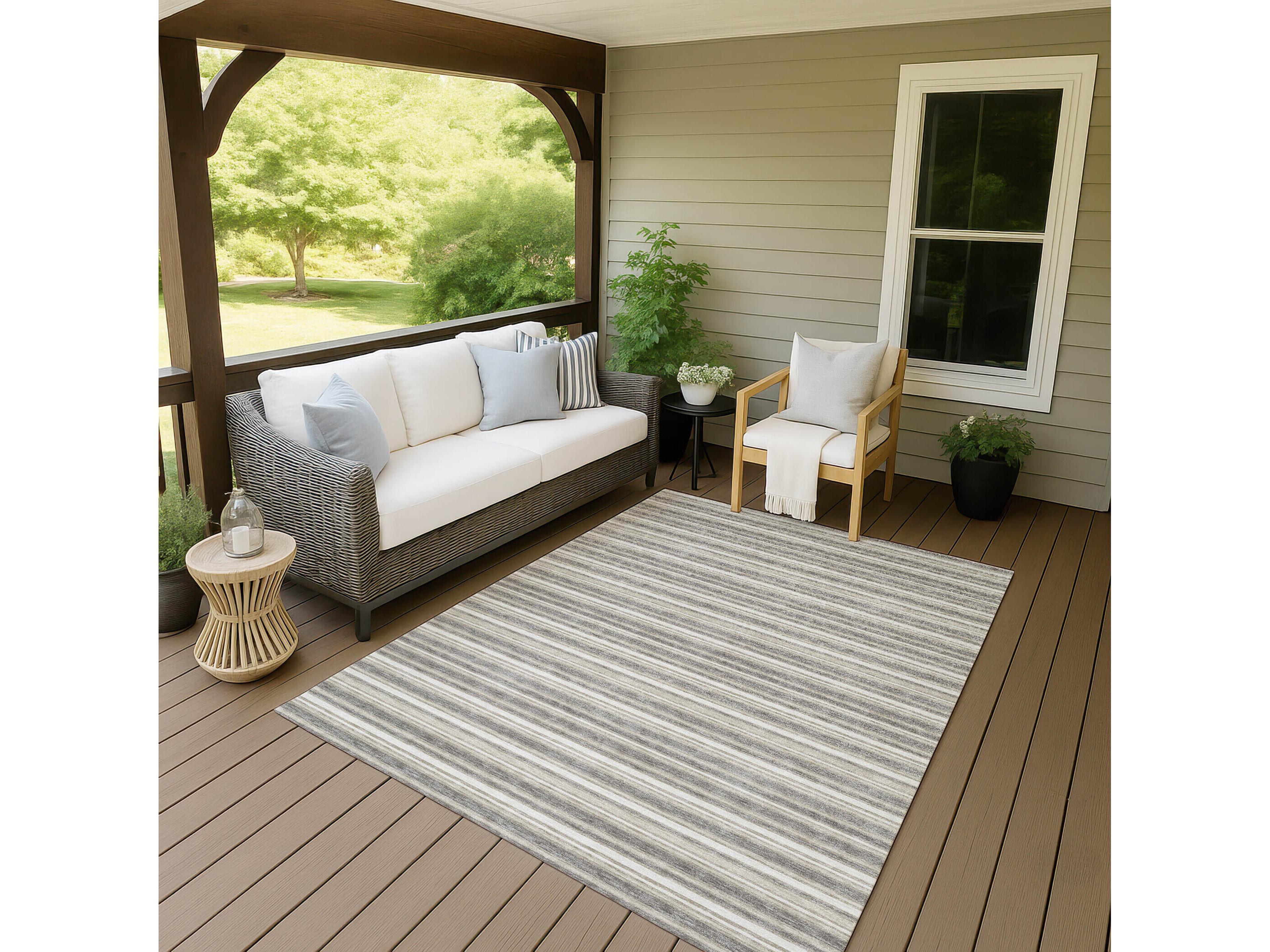 Dalyn Soft Essentials Striped Runner Area Rug