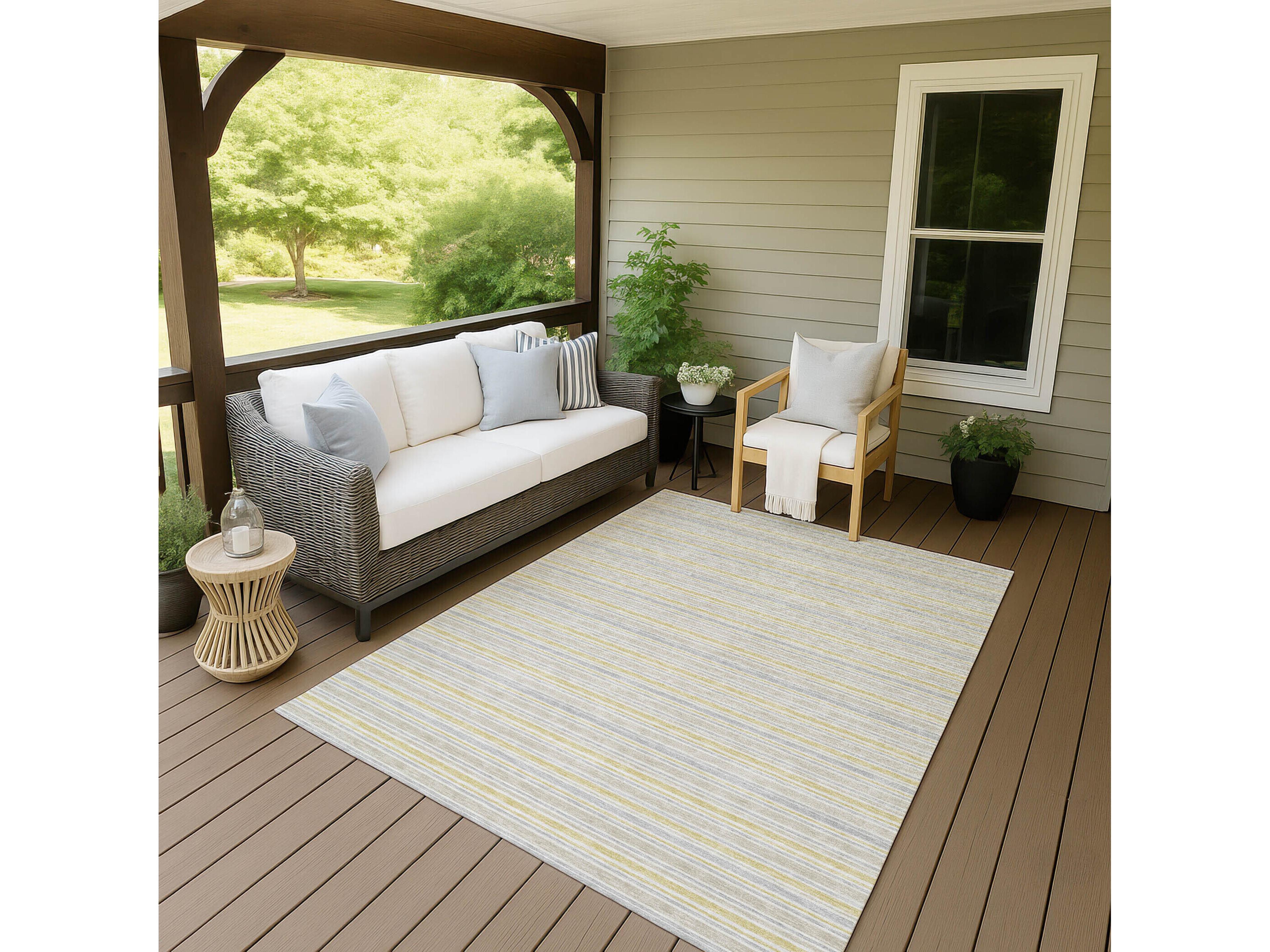 Dalyn Soft Essentials Striped Runner Area Rug