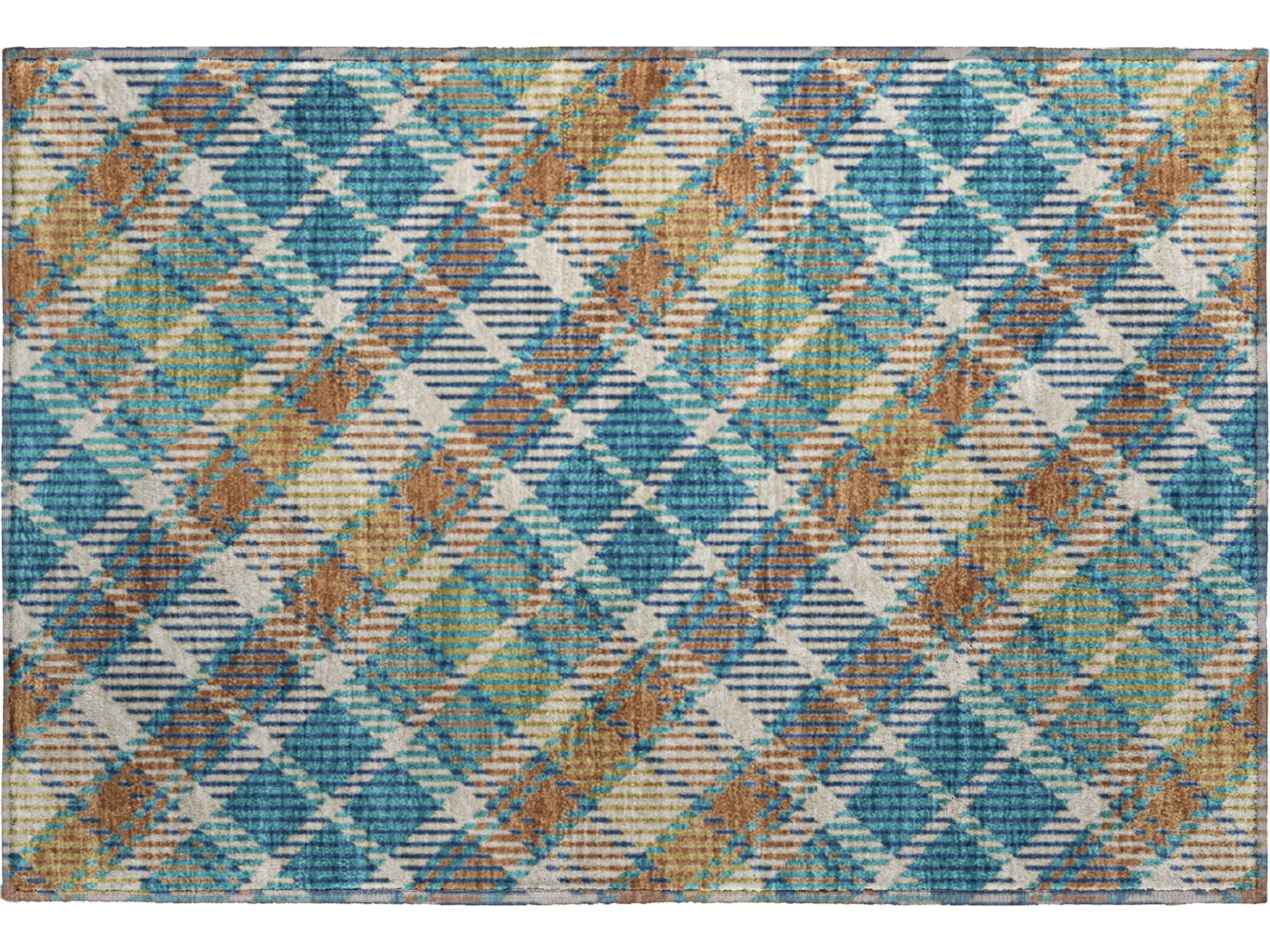 Soft Essentials Geometric Runner Area Rug