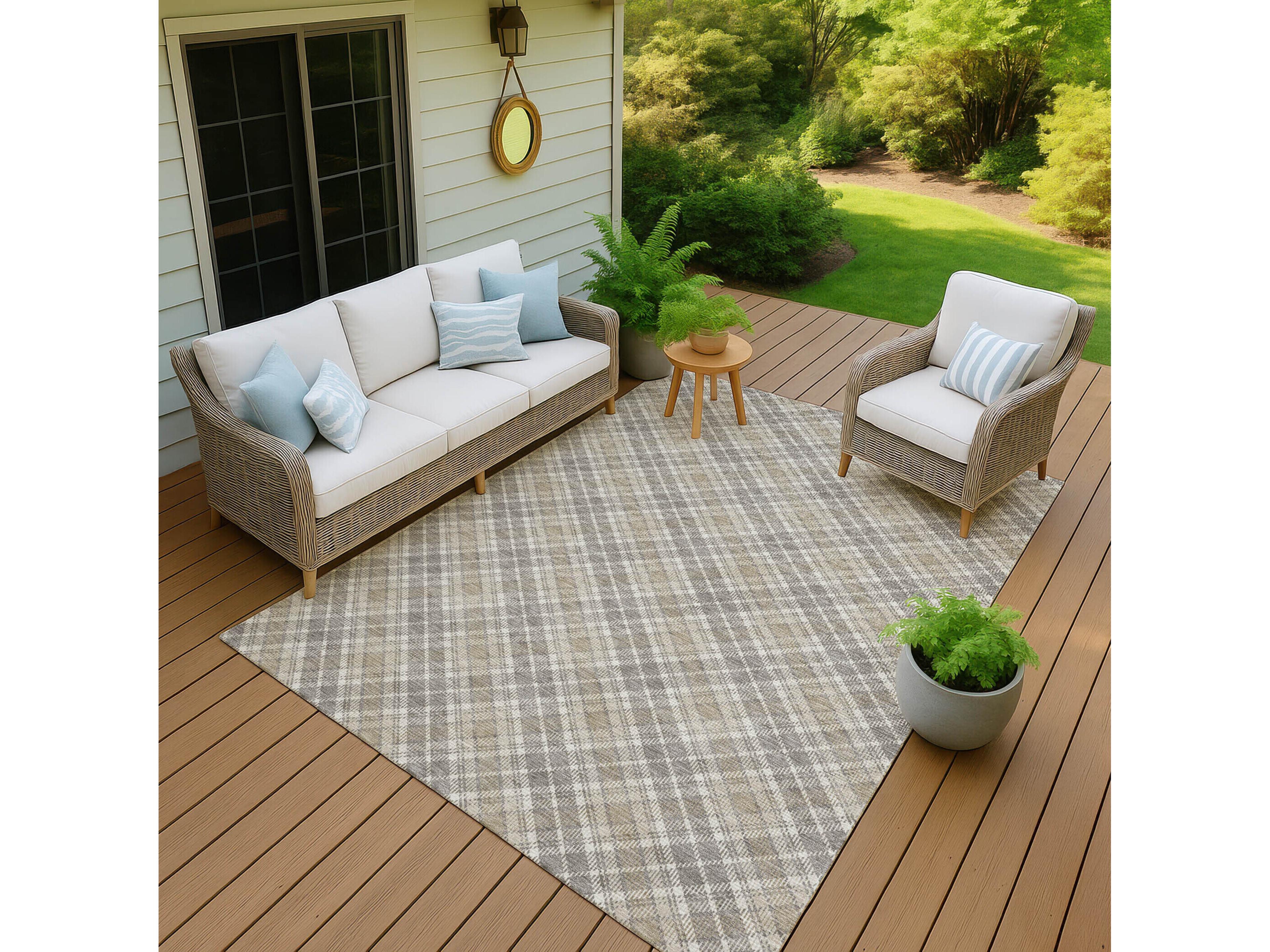 Dalyn Soft Essentials Geometric Runner Area Rug