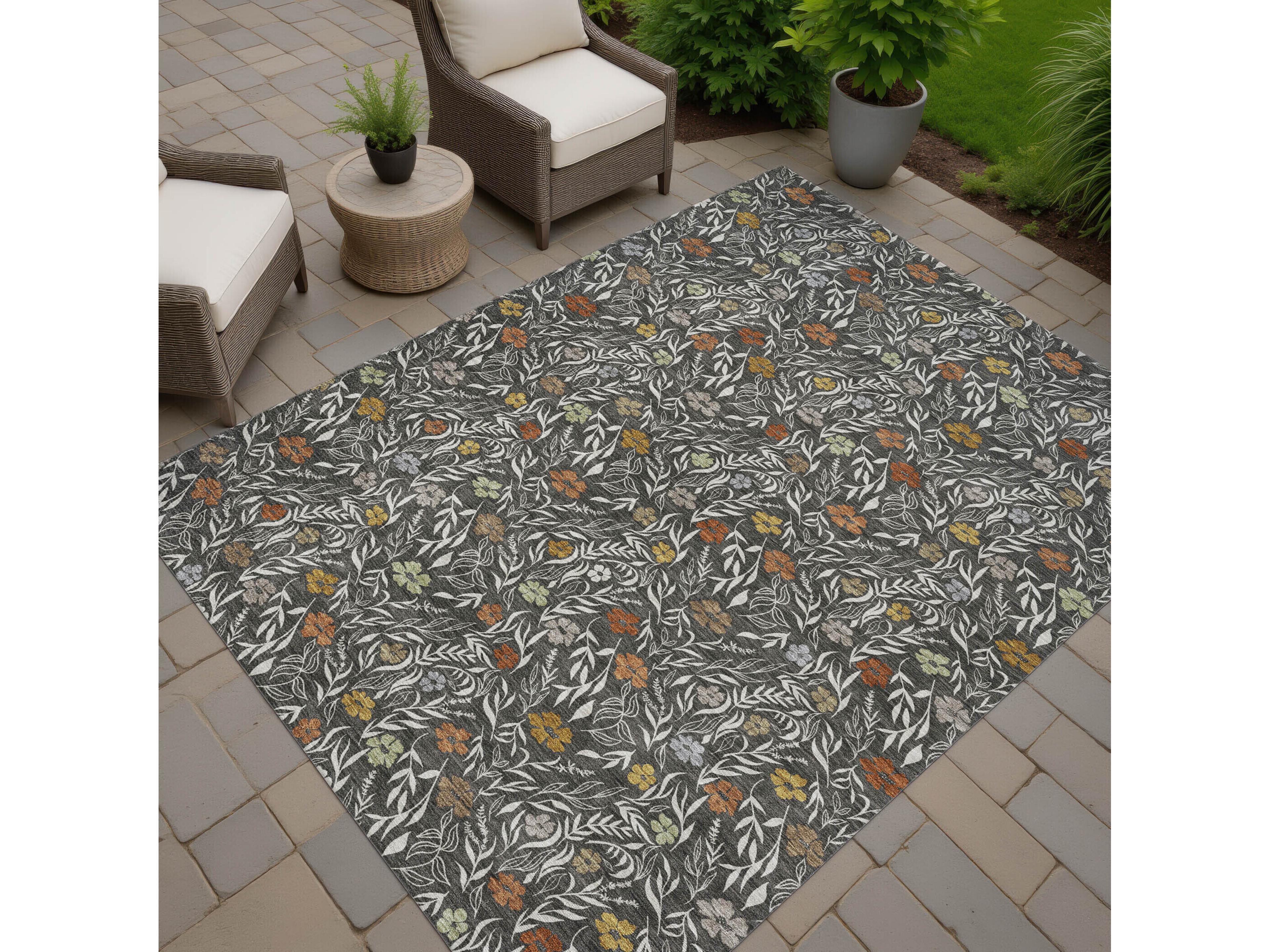 Dalyn Soft Essentials Floral Runner Area Rug