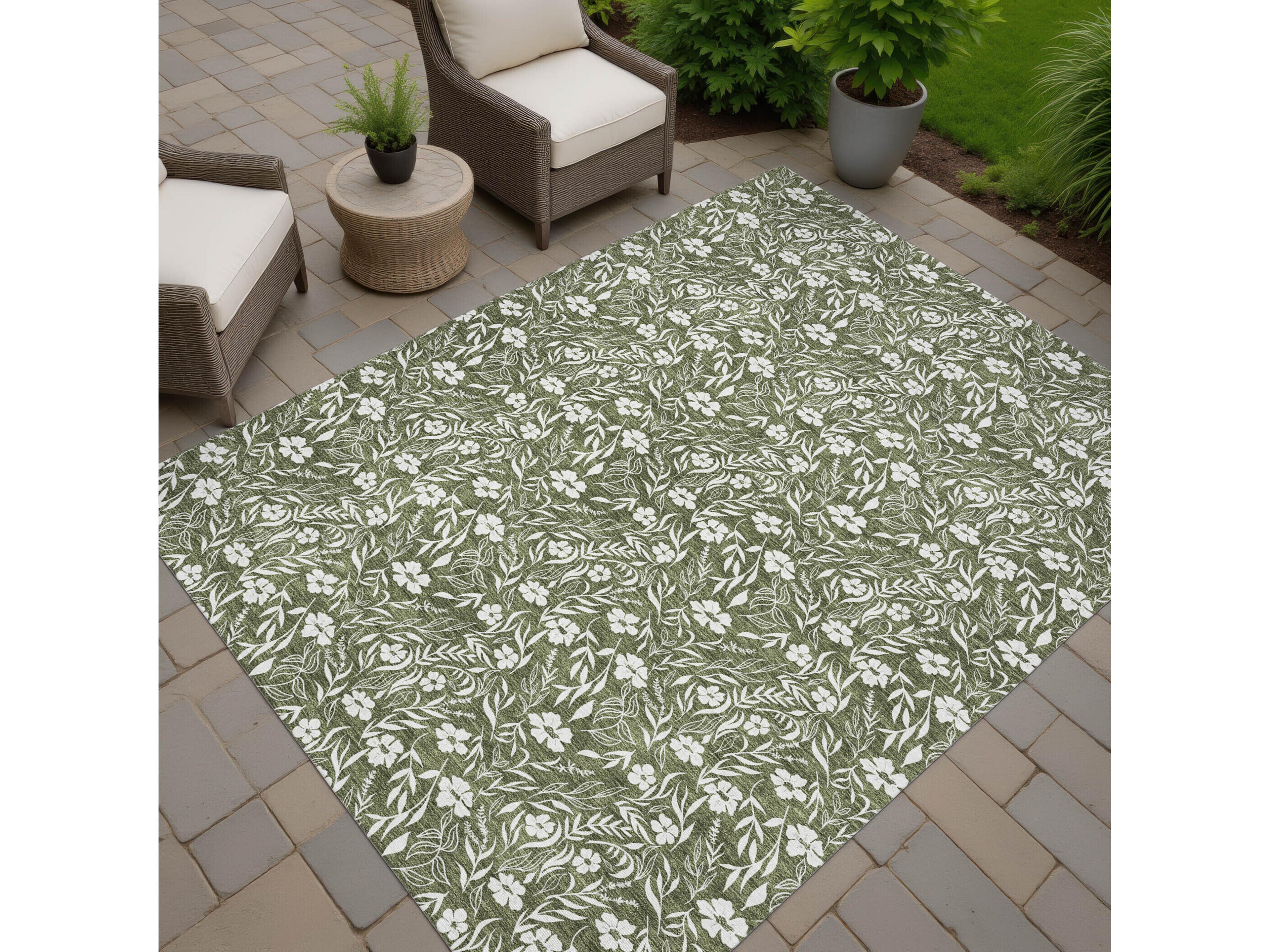 Dalyn Soft Essentials Floral Runner Area Rug