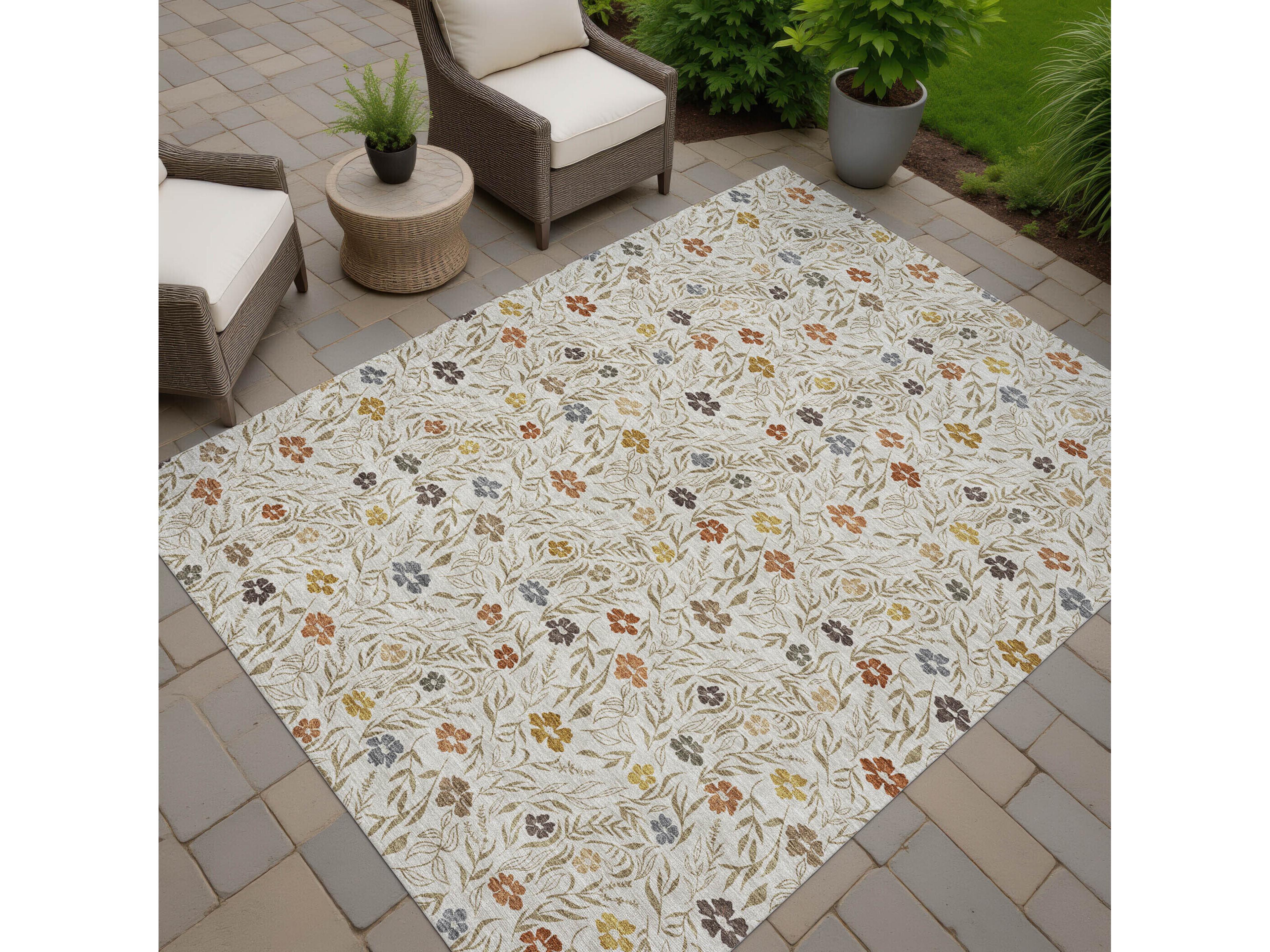 Dalyn Soft Essentials Floral Runner Area Rug