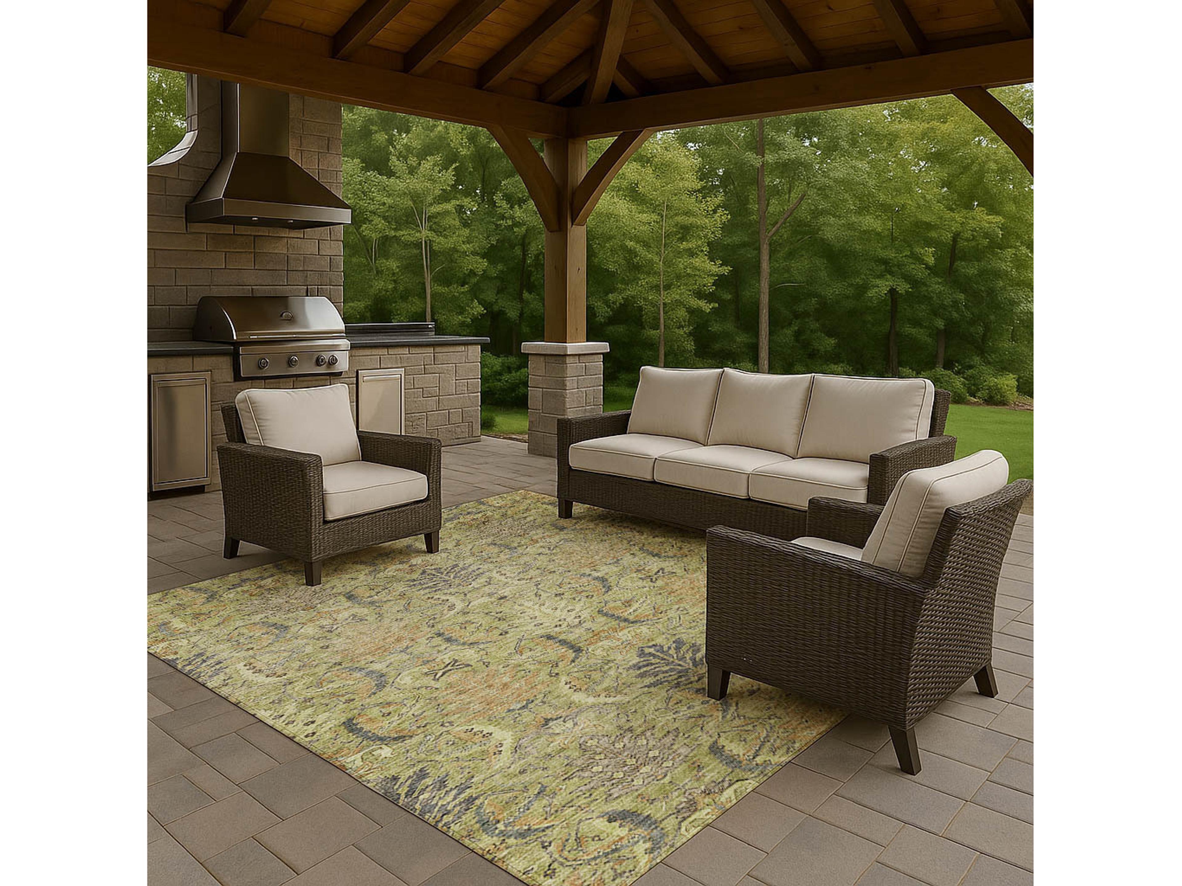 Dalyn Solace Floral Area Rug