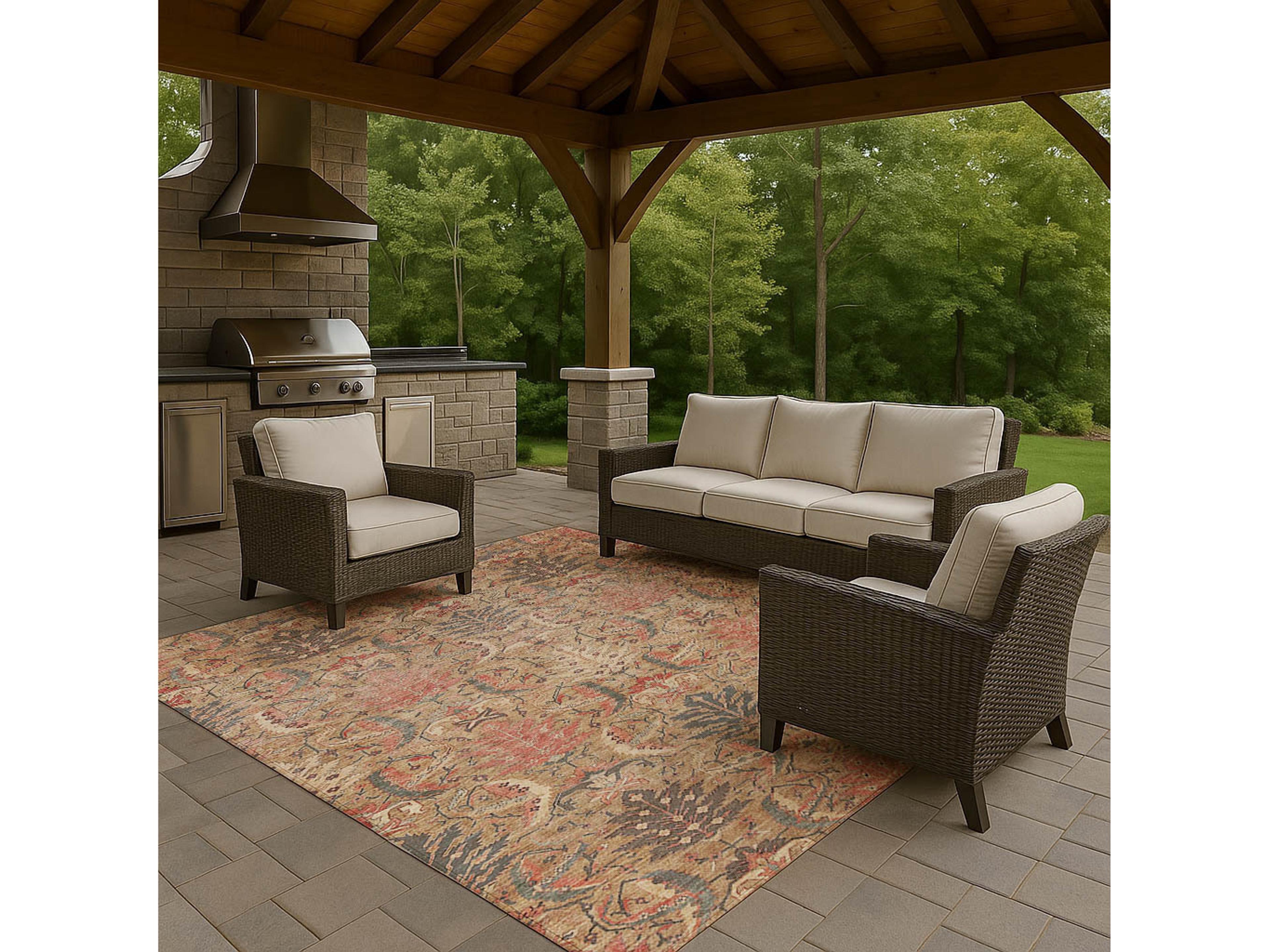 Dalyn Solace Floral Area Rug