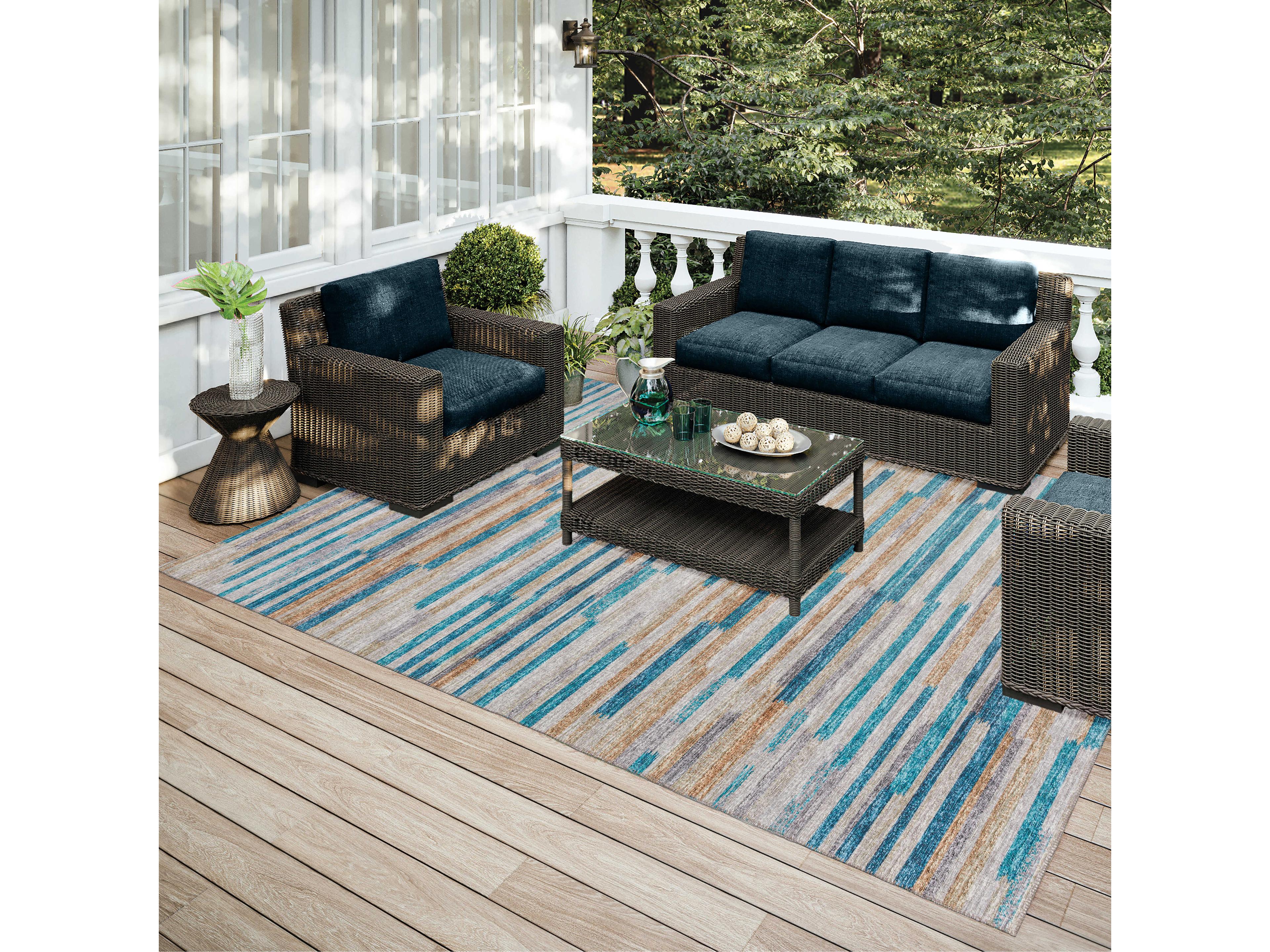 Dalyn Sedona Striped Area Rug
