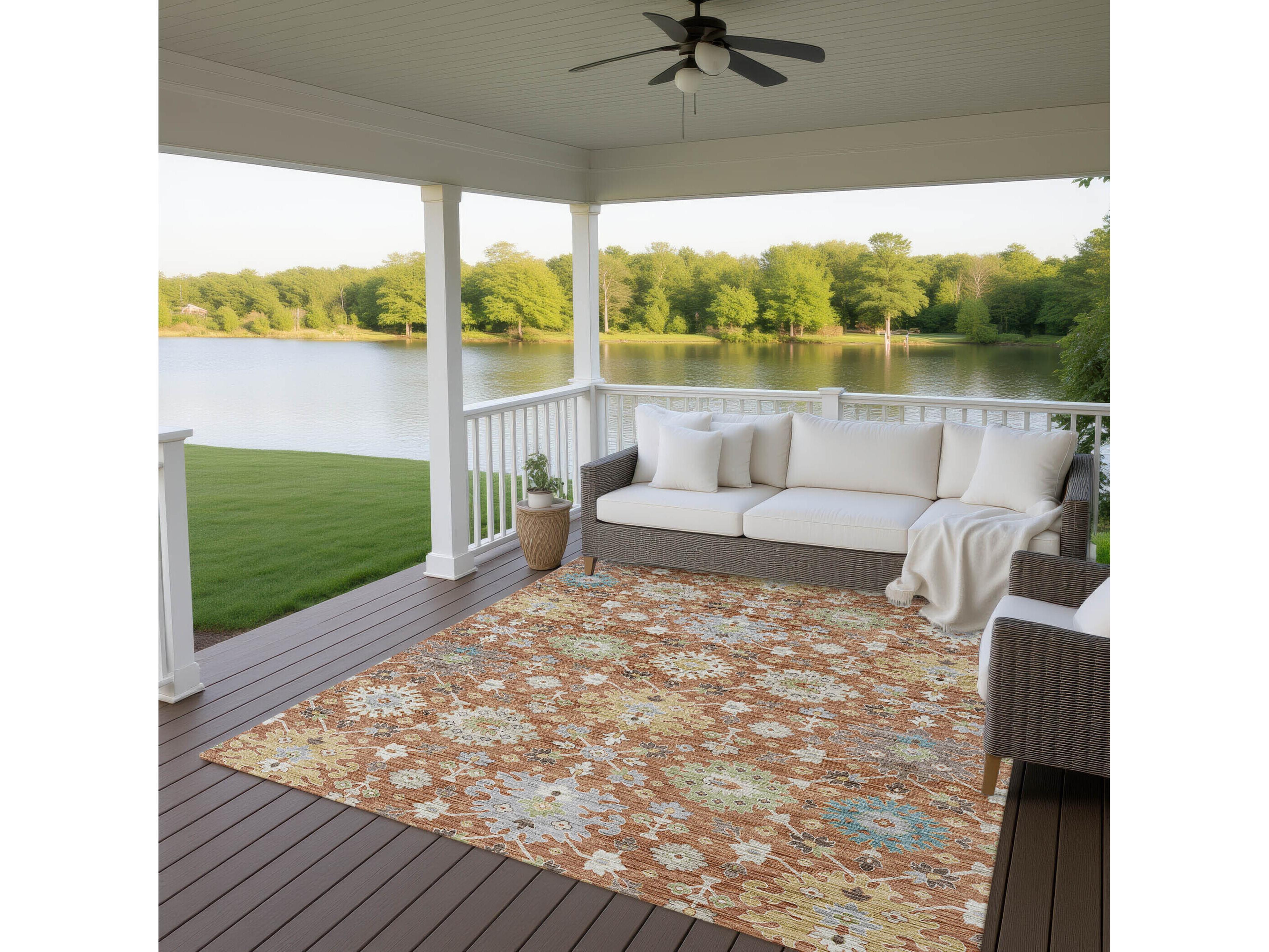Dalyn Silk Road Floral Area Rug