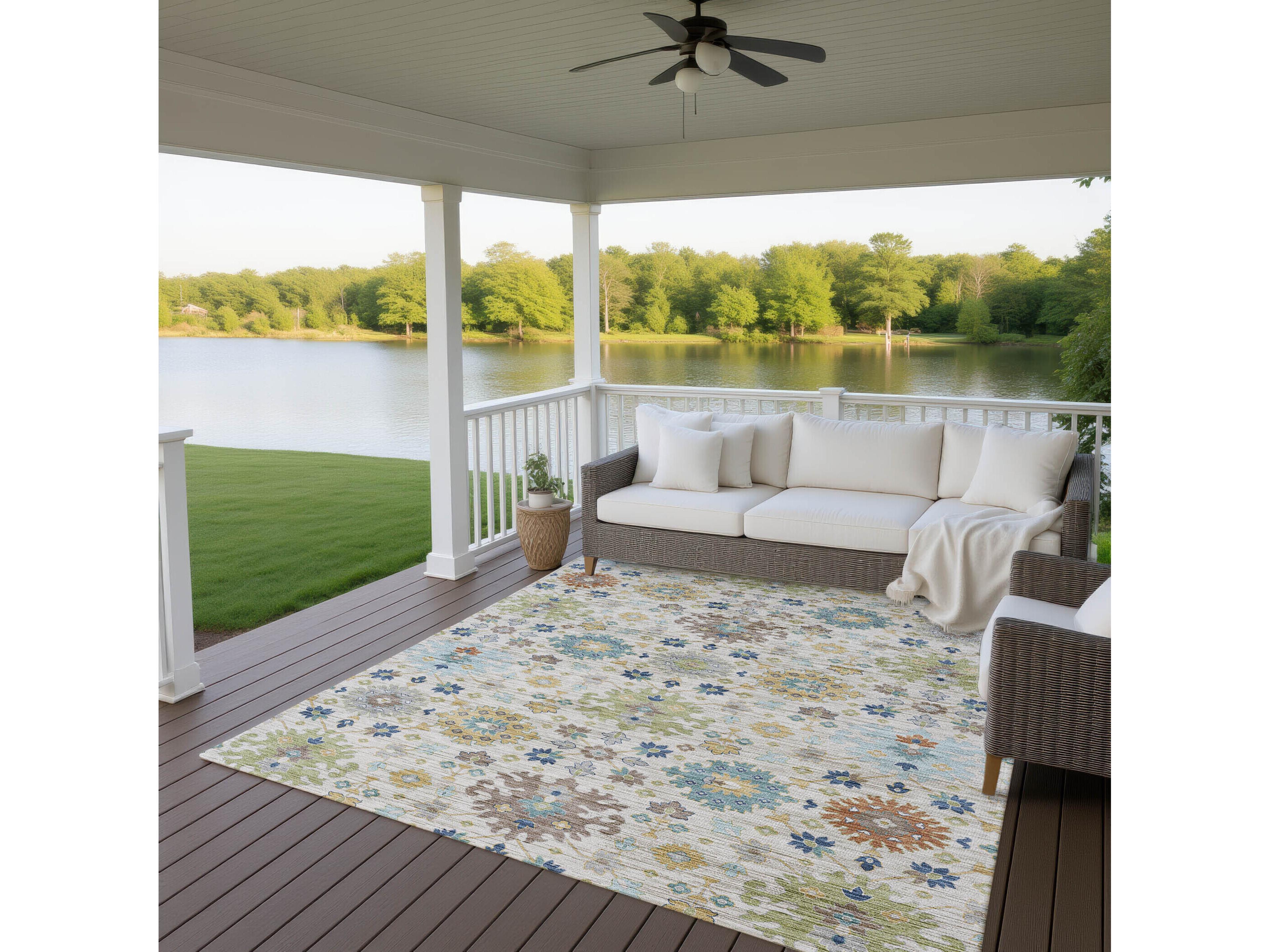 Dalyn Silk Road Floral Area Rug