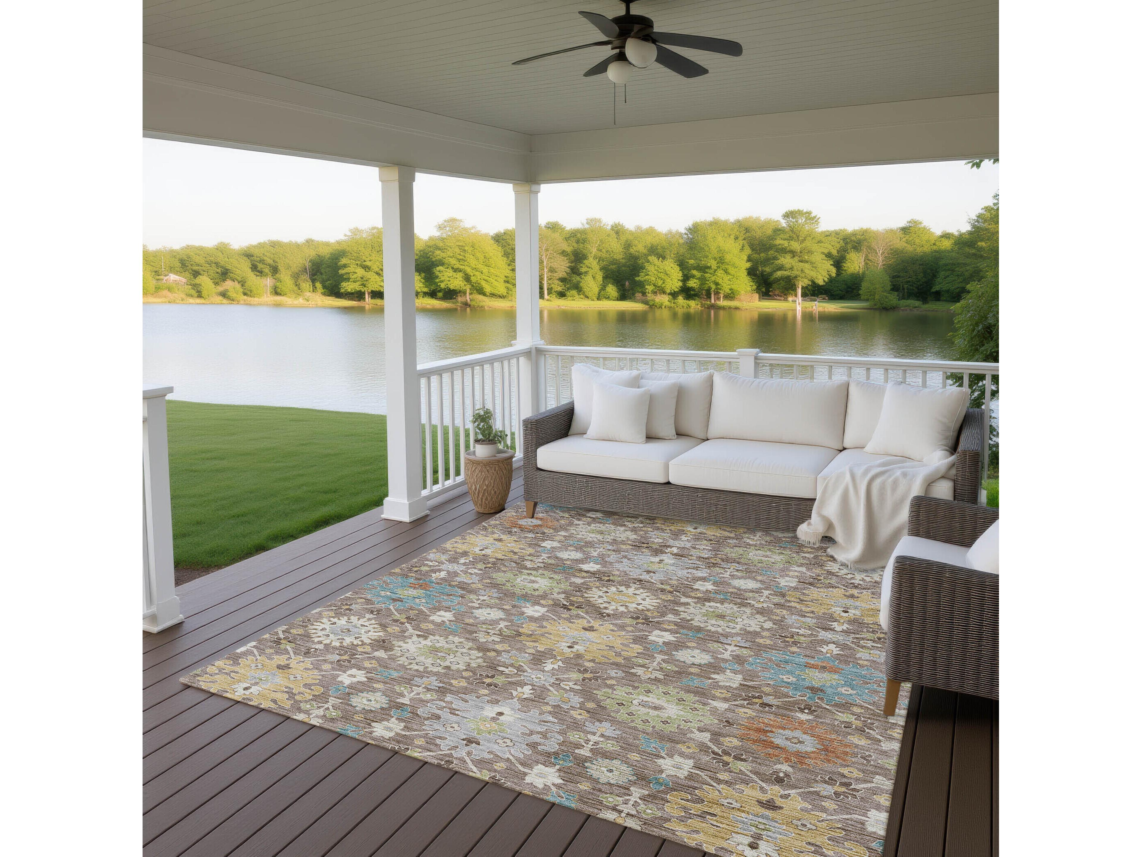 Dalyn Silk Road Floral Area Rug
