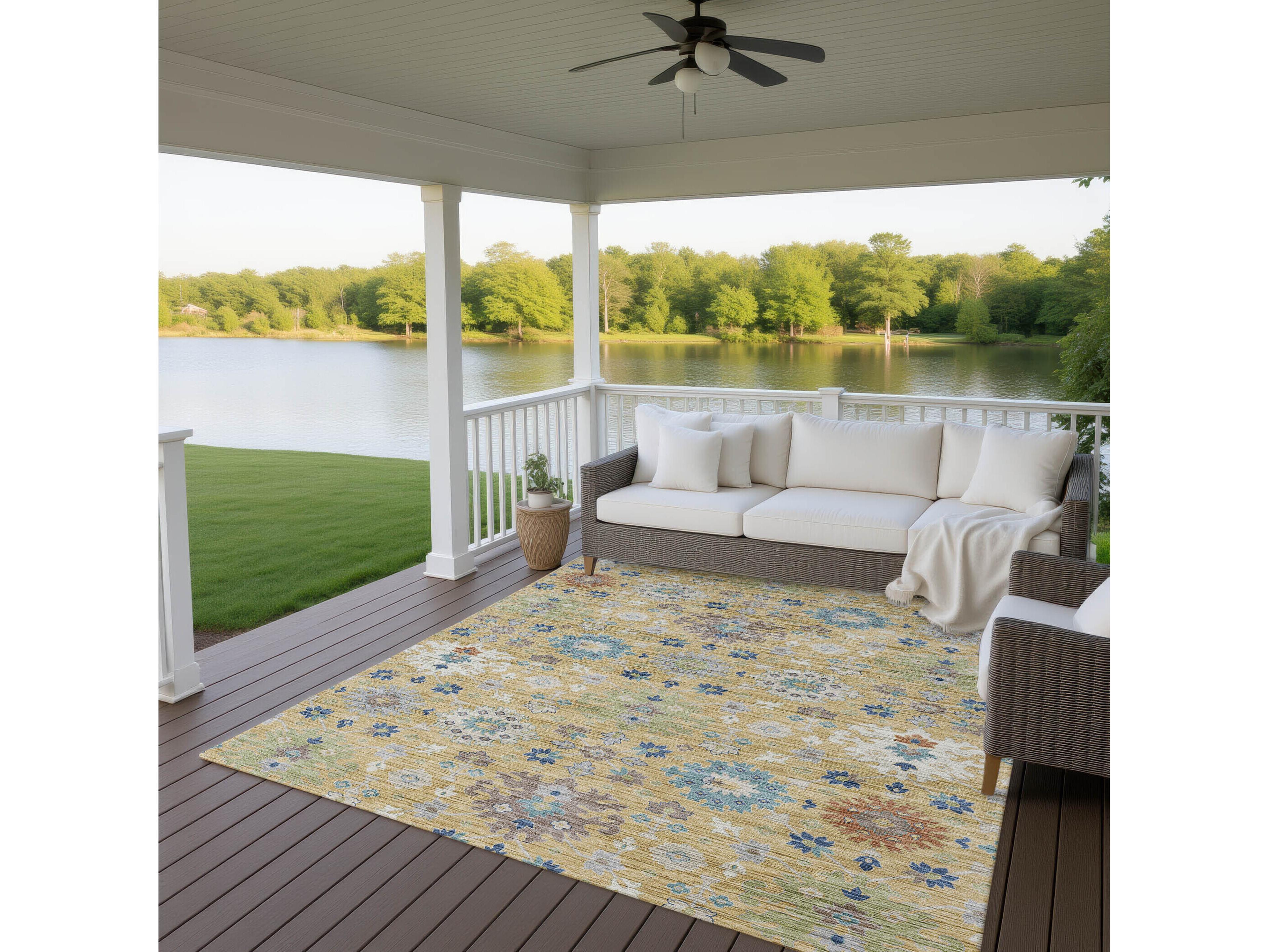 Dalyn Silk Road Floral Area Rug