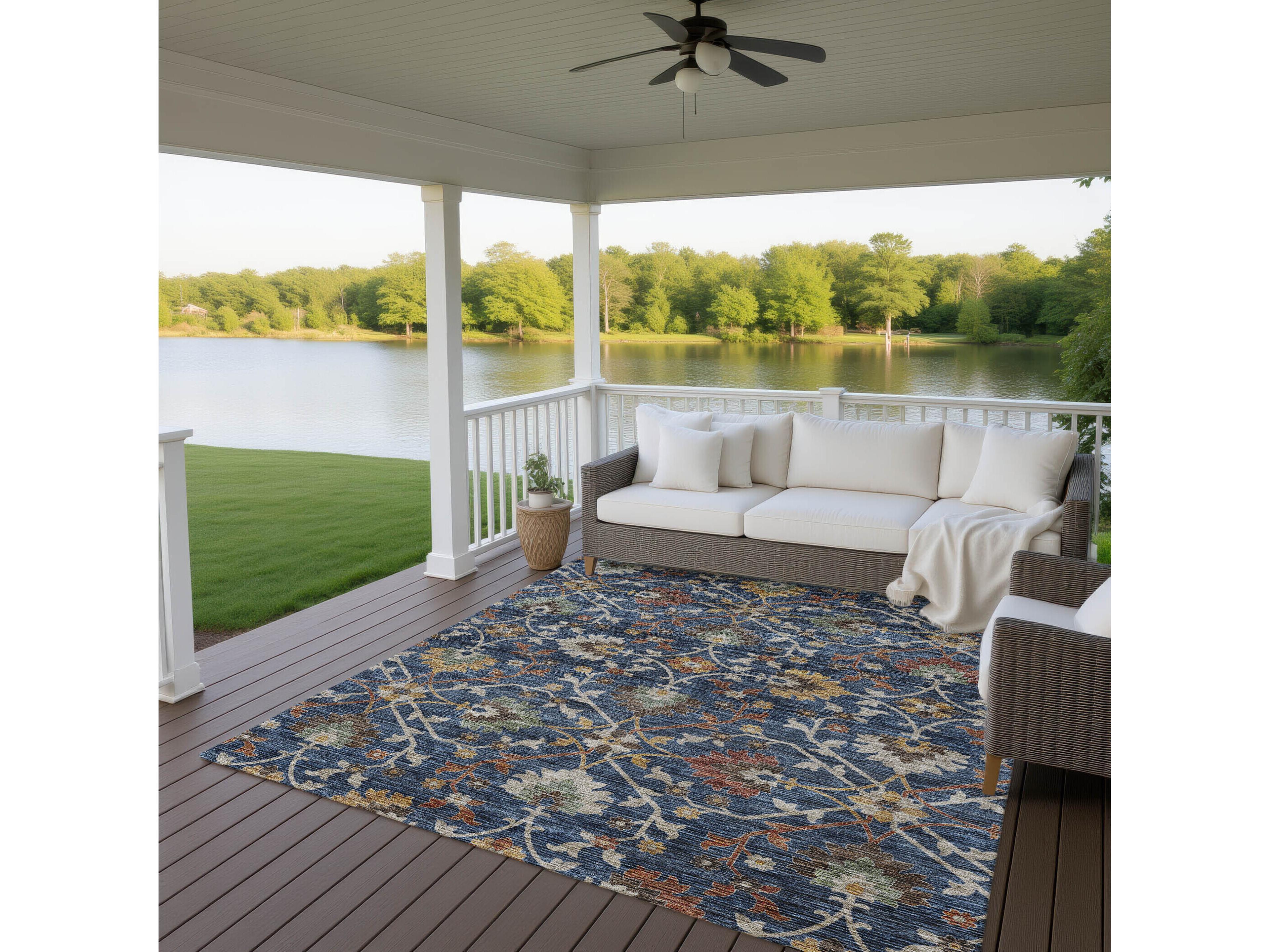 Dalyn Silk Road Floral Area Rug