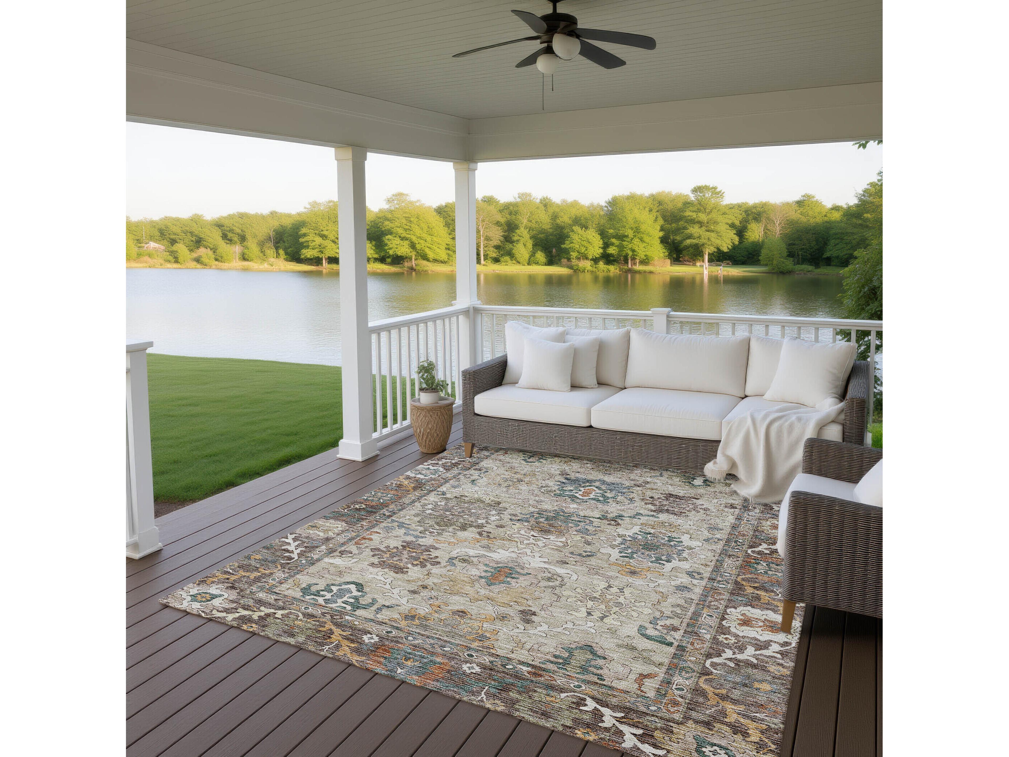 Dalyn Silk Road Bordered Area Rug