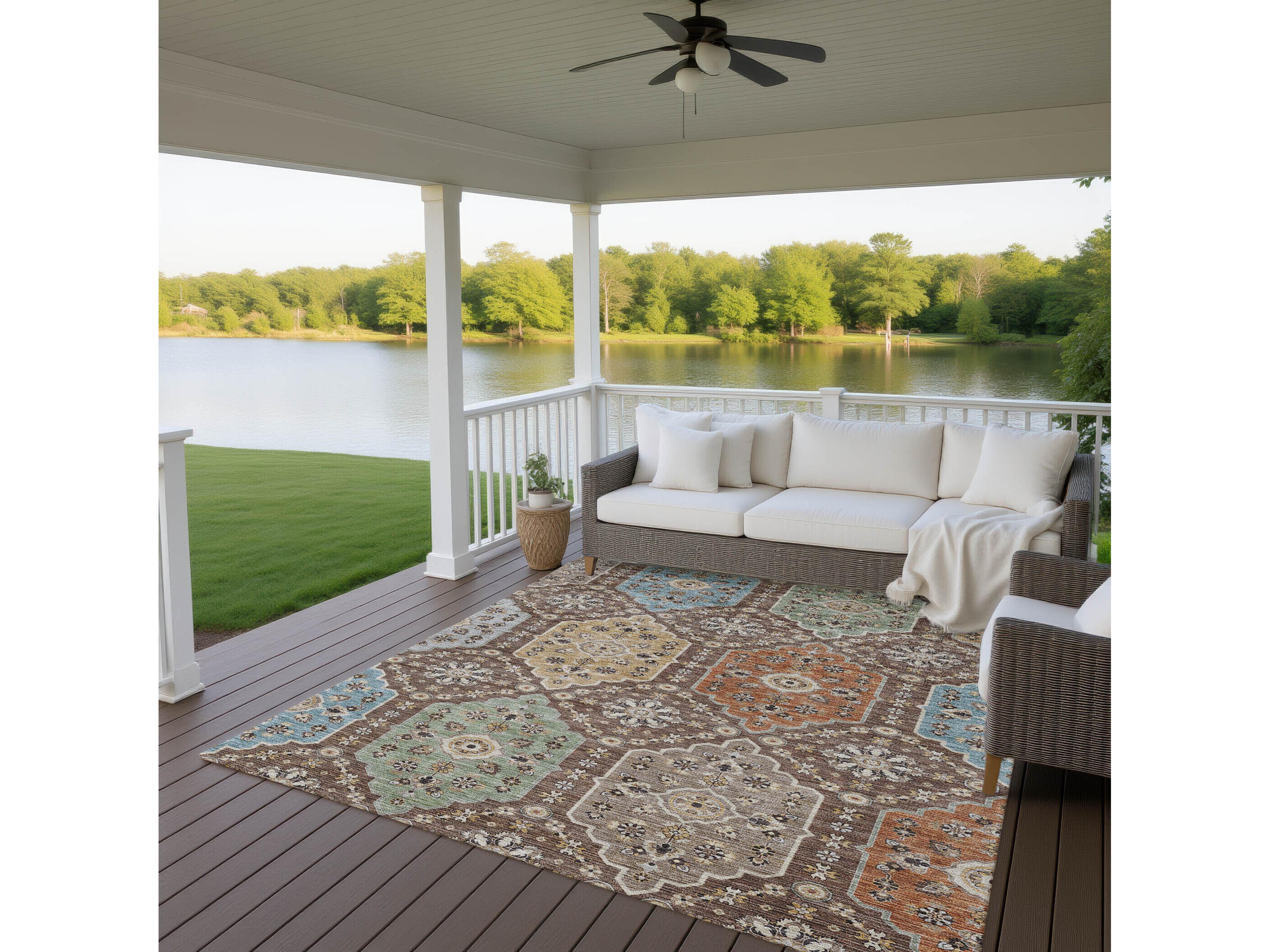 Dalyn Silk Road Floral Area Rug