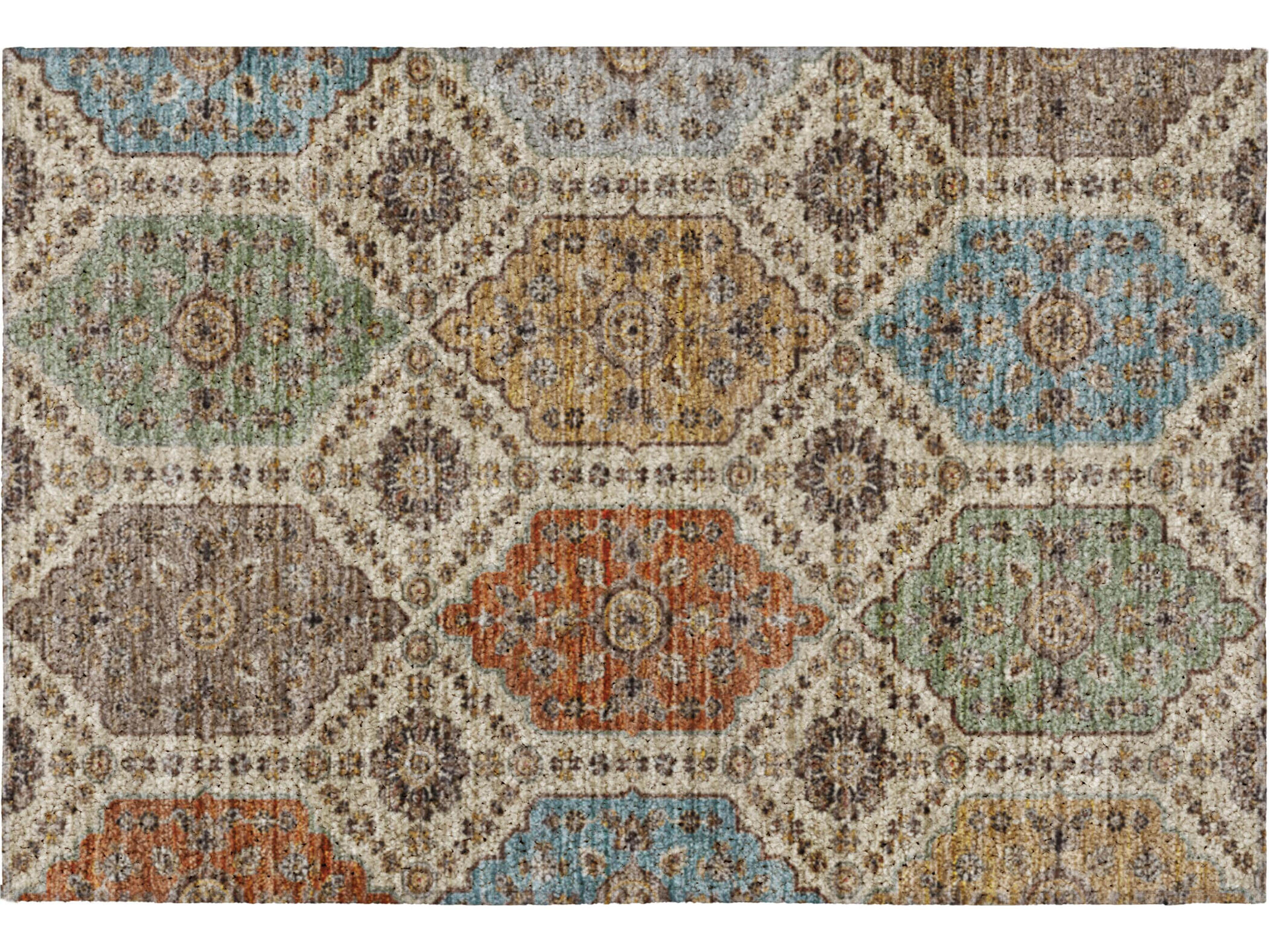 Silk Road Floral Area Rug