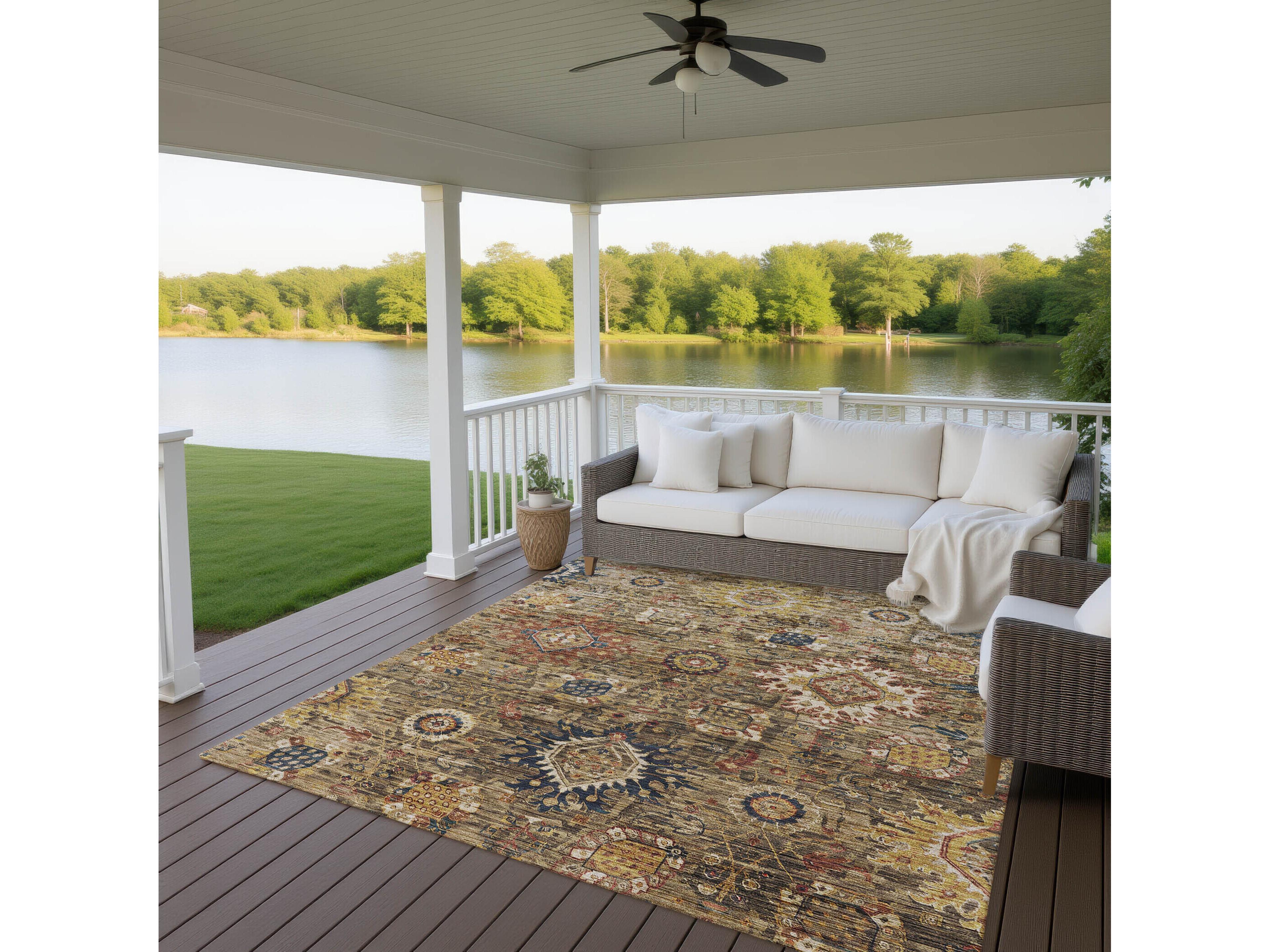 Dalyn Silk Road Floral Area Rug