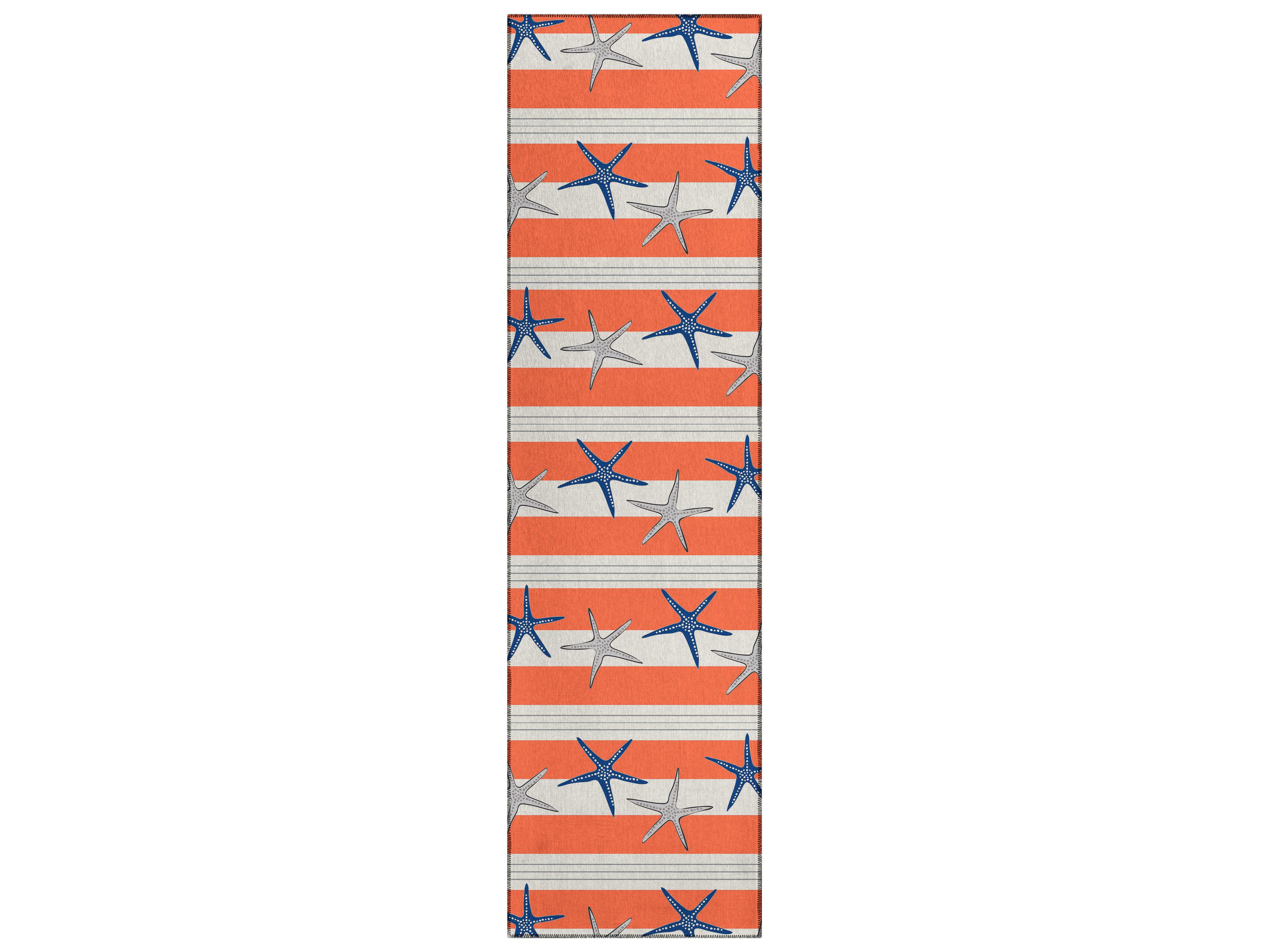 Seabreeze Graphic Runner Area Rug