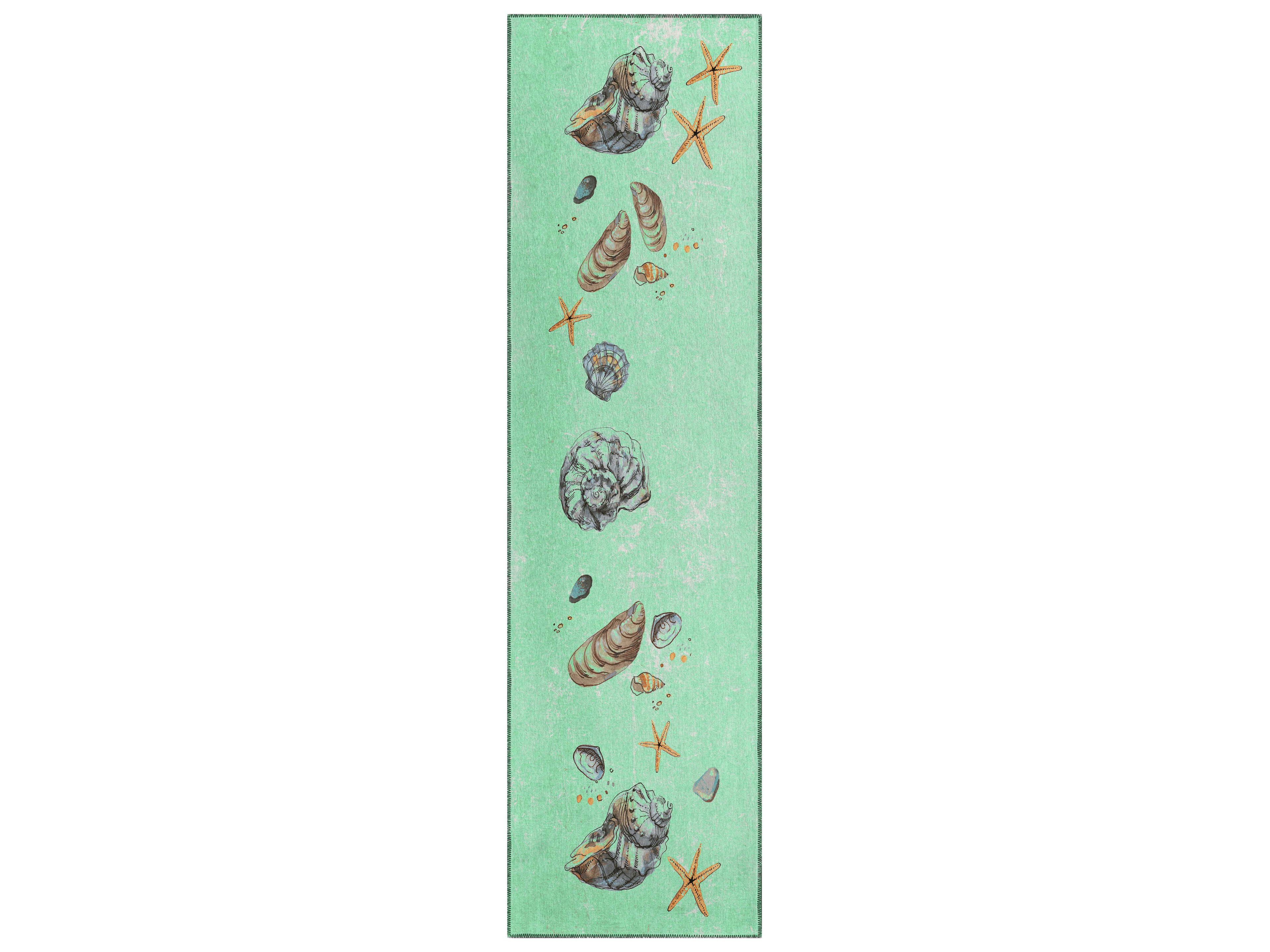 Seabreeze Graphic Runner Area Rug