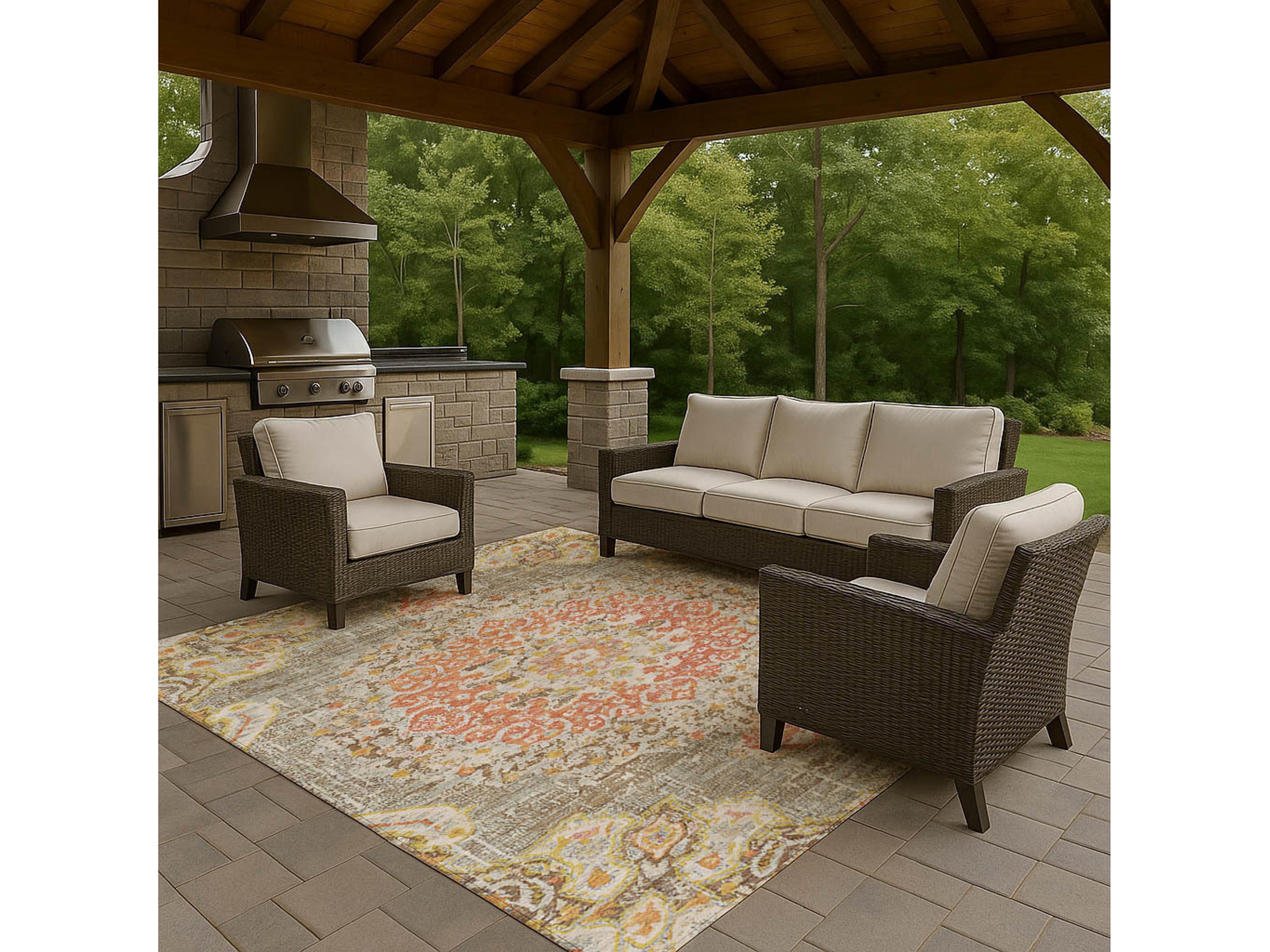 Dalyn Tabrook Floral Area Rug