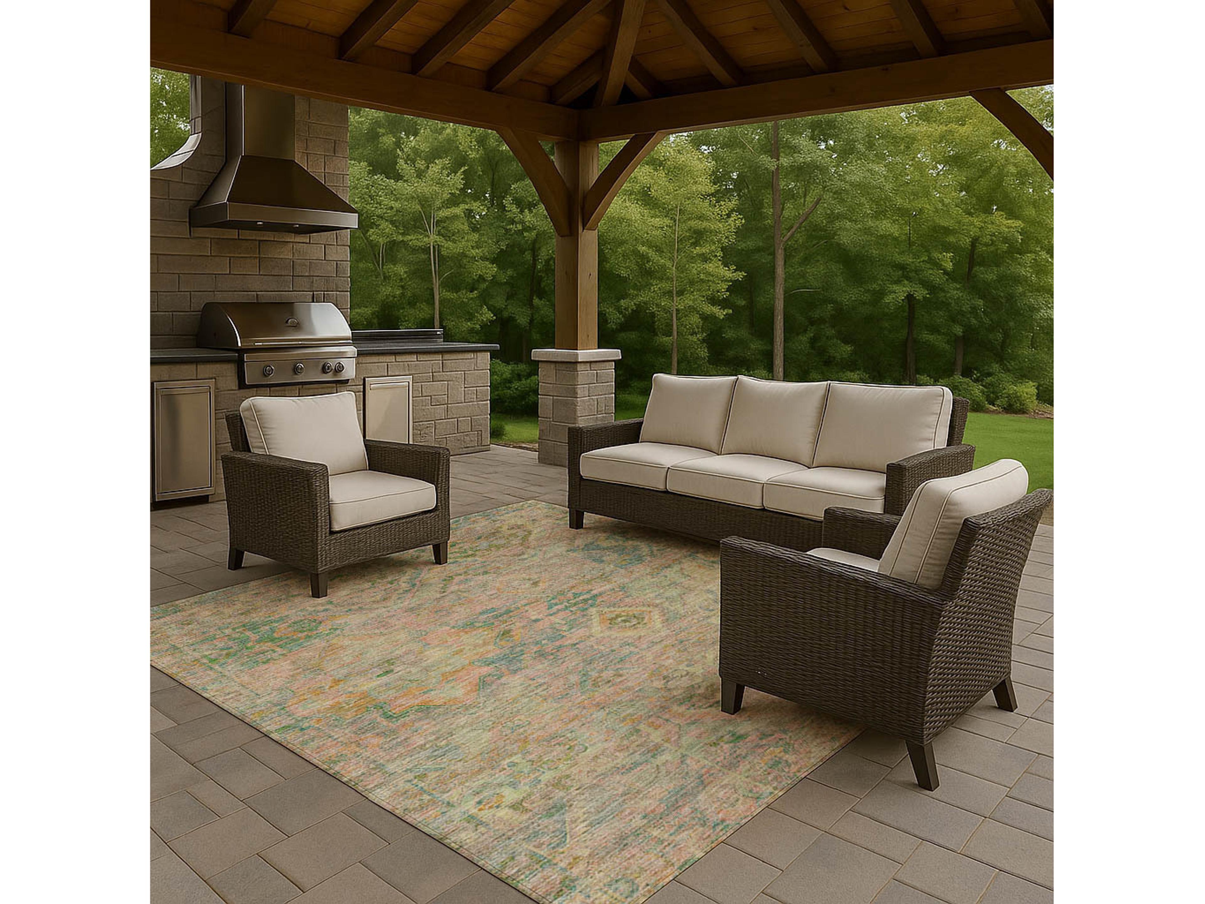 Dalyn Tabrook Floral Area Rug