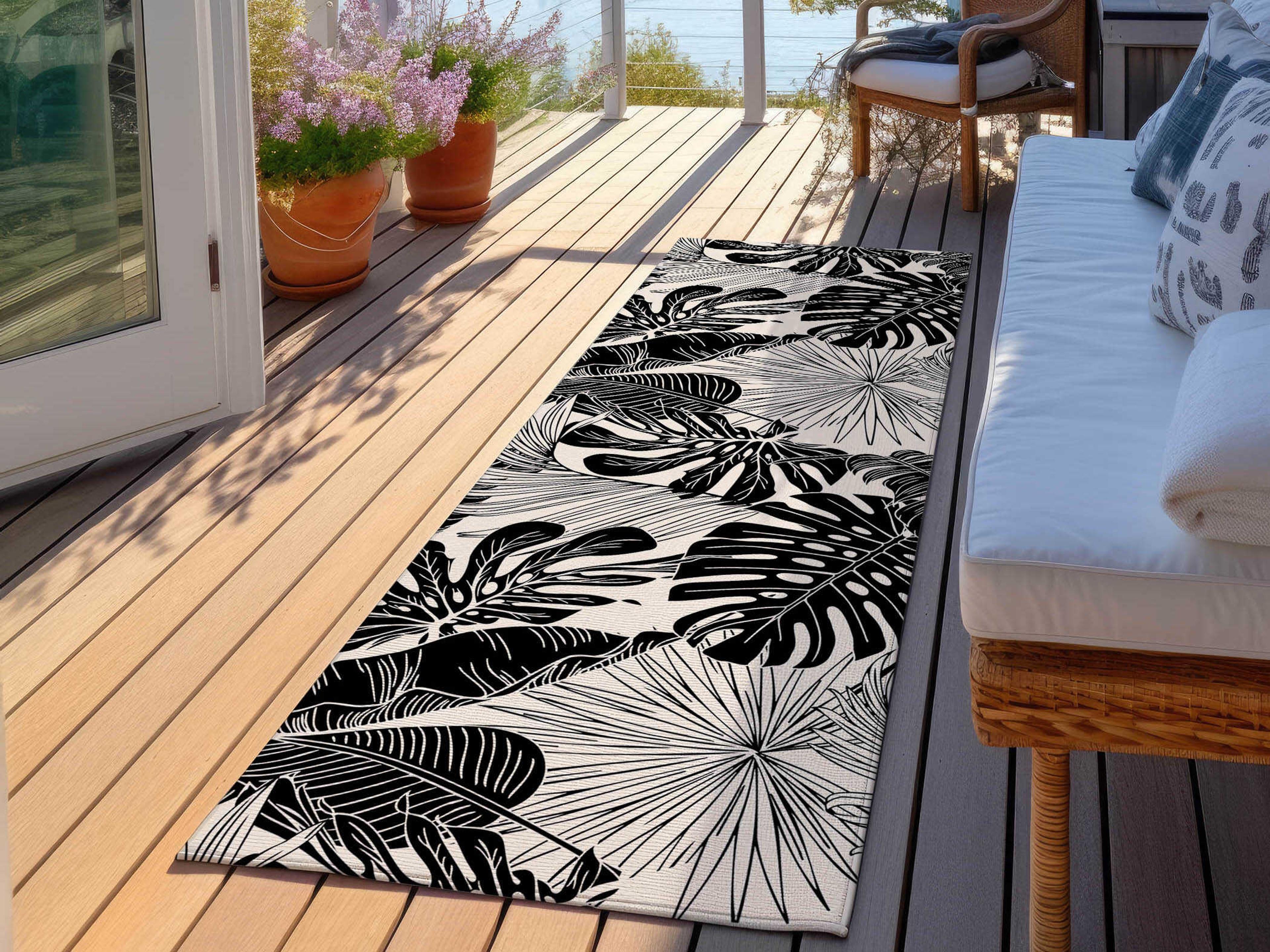 Dalyn Tropics Graphic Runner Area Rug