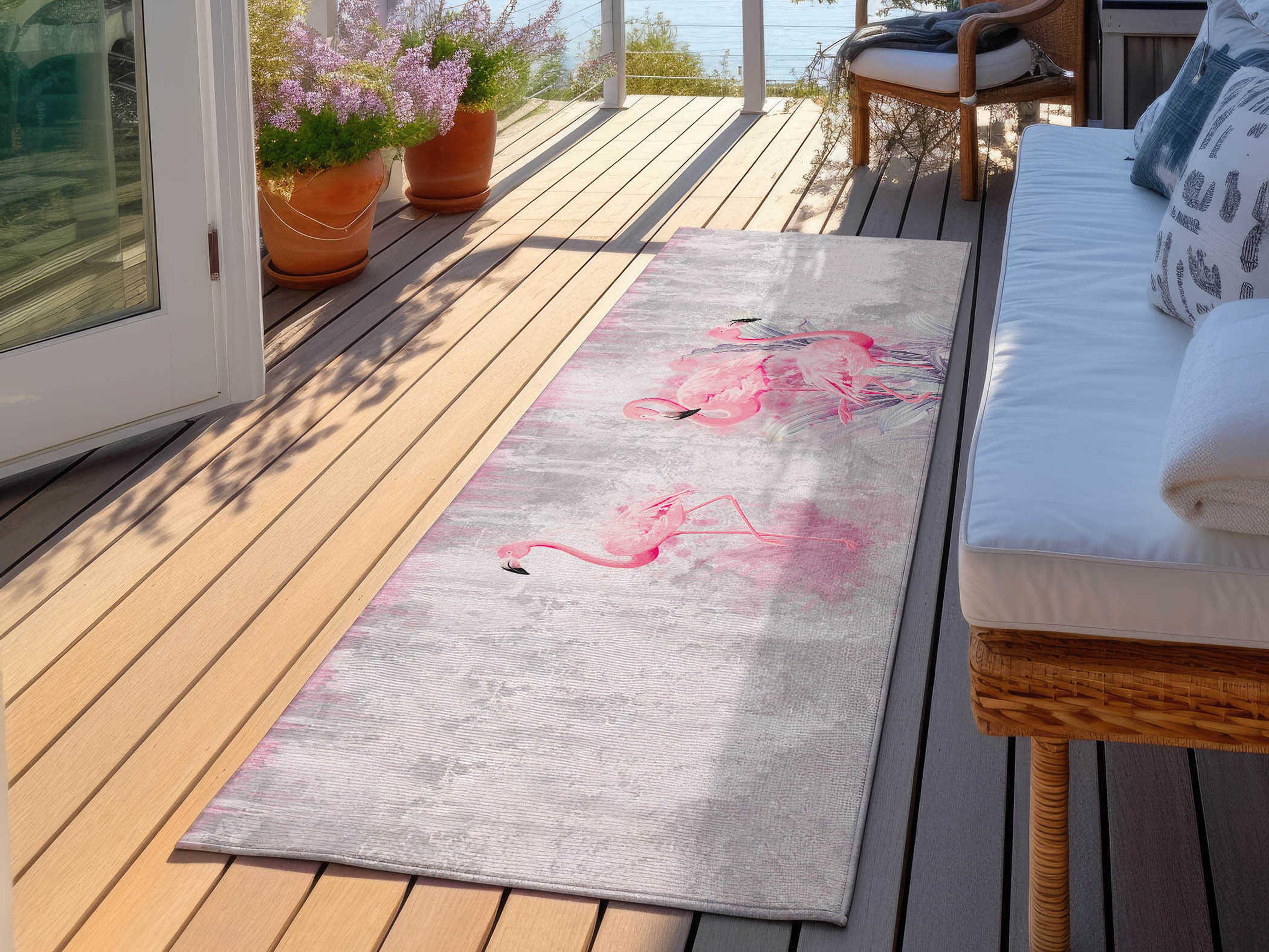 Dalyn Tropics Graphic Runner Area Rug