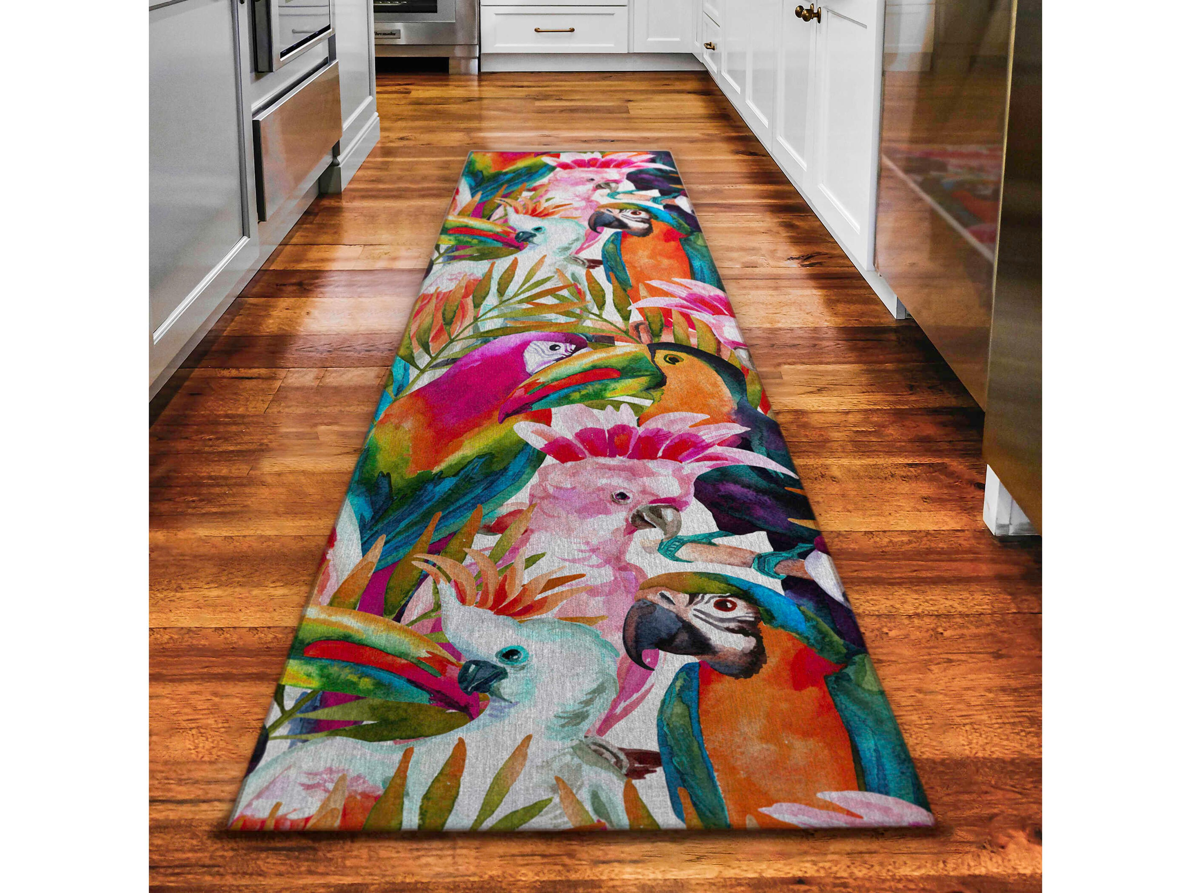 Dalyn Tropics Graphic Runner Area Rug