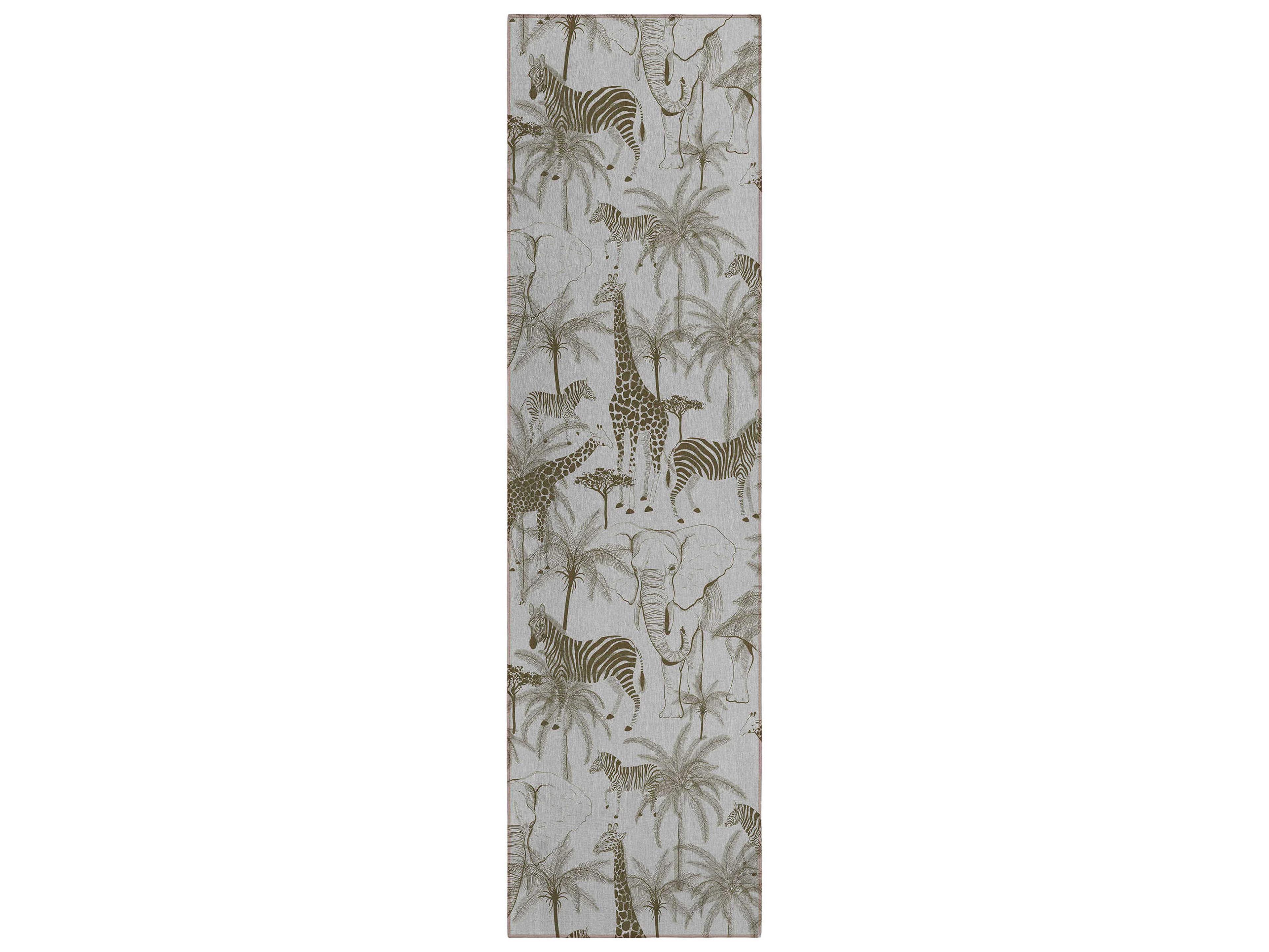 Tropics Graphic Runner Area Rug