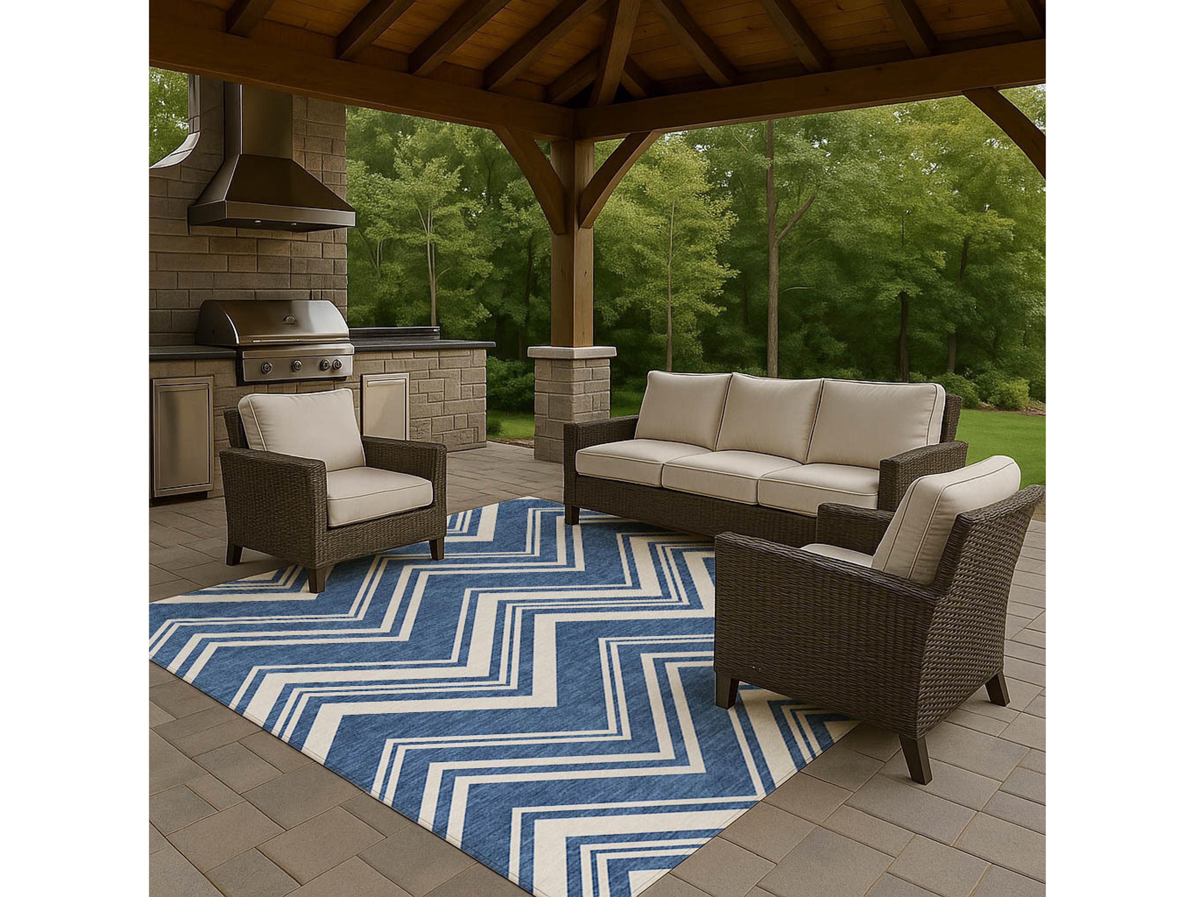 Dalyn The Reserve Chevron Area Rug