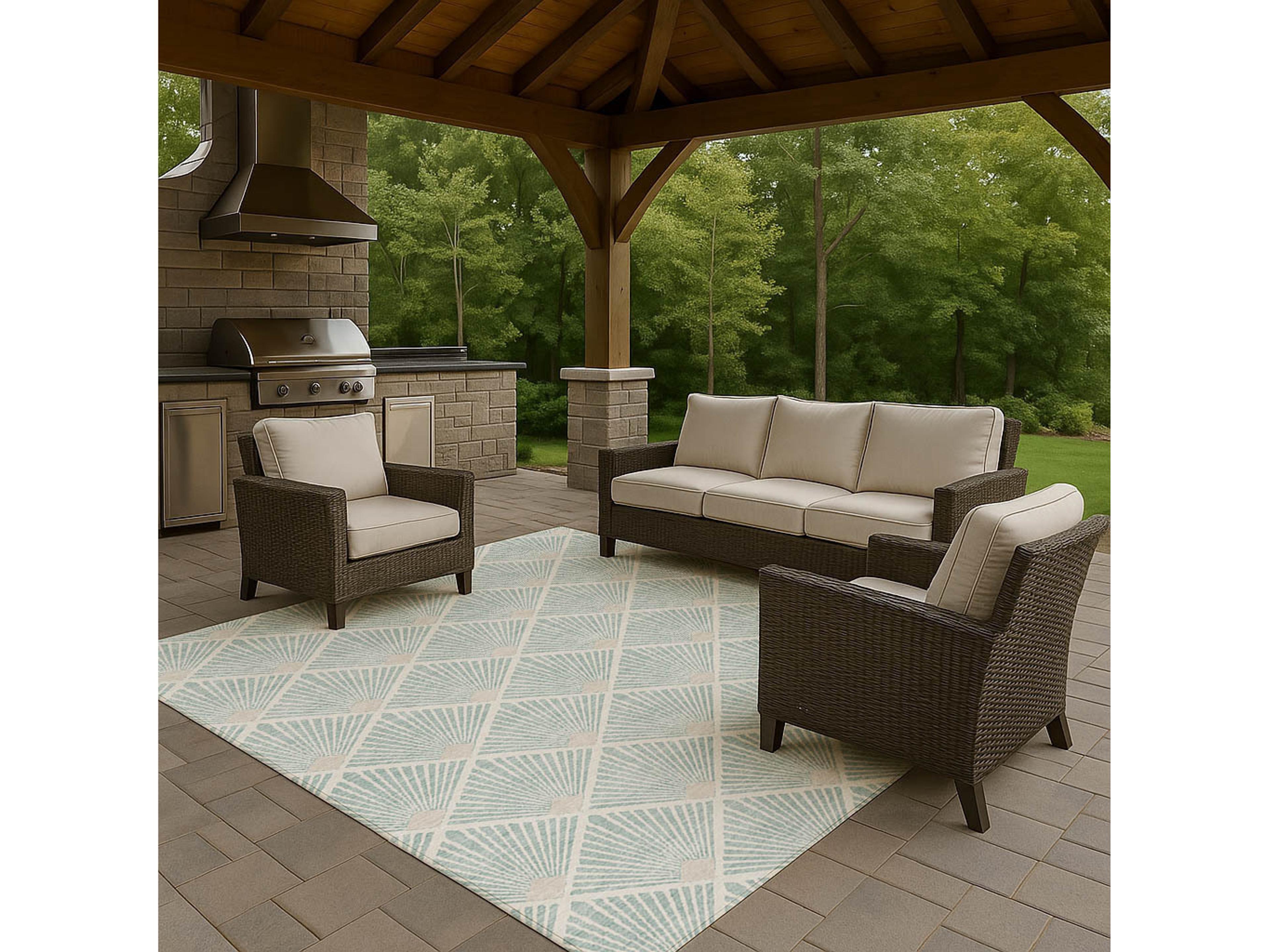 Dalyn The Reserve Geometric Area Rug