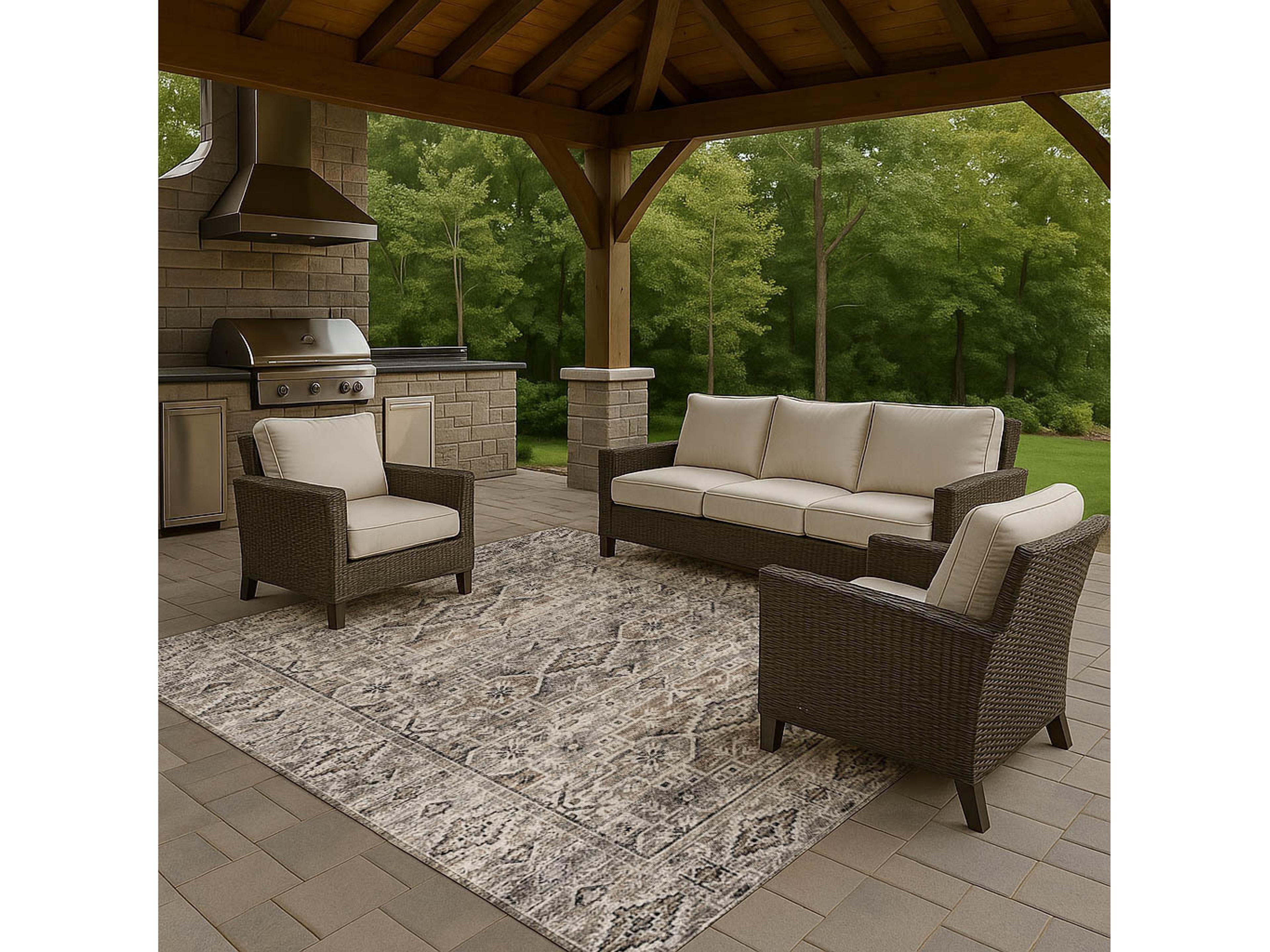 Dalyn Tuscany Bordered Area Rug