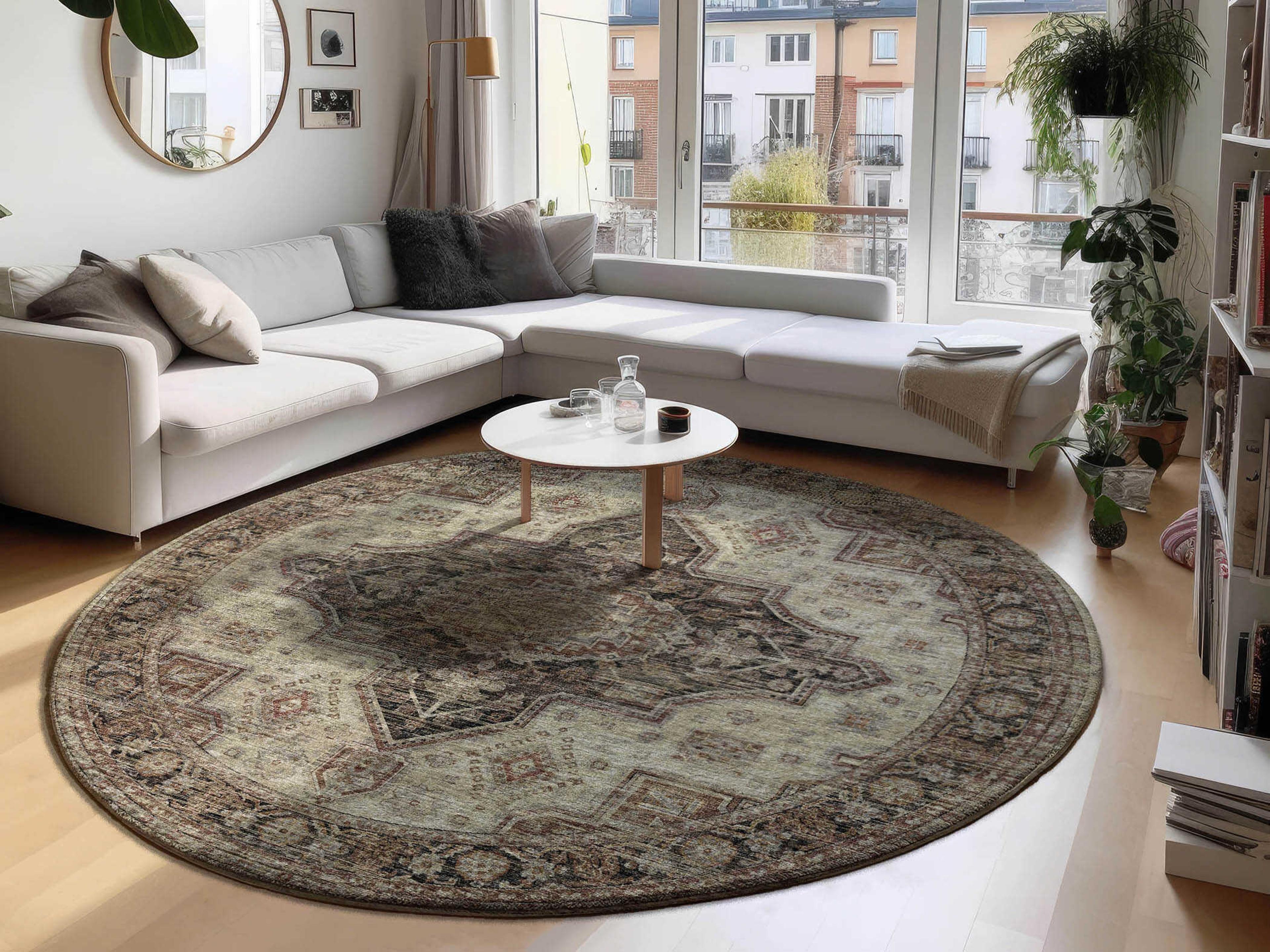 Dalyn Tuscany Bordered Area Rug